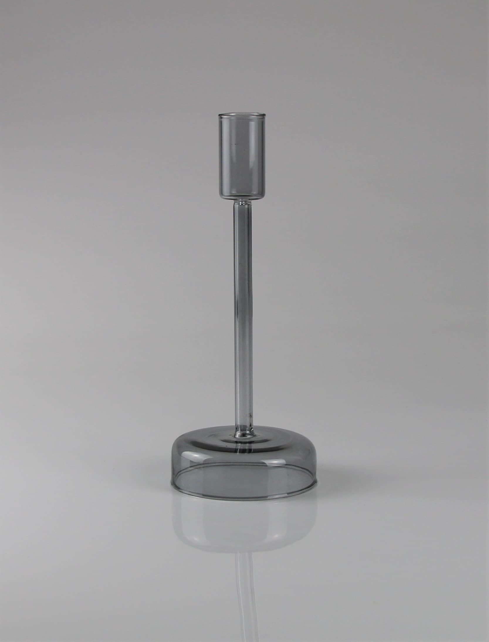 AM Design Kerzenhalter "aus Glas" 2er Set, BxH: 8x20 cm