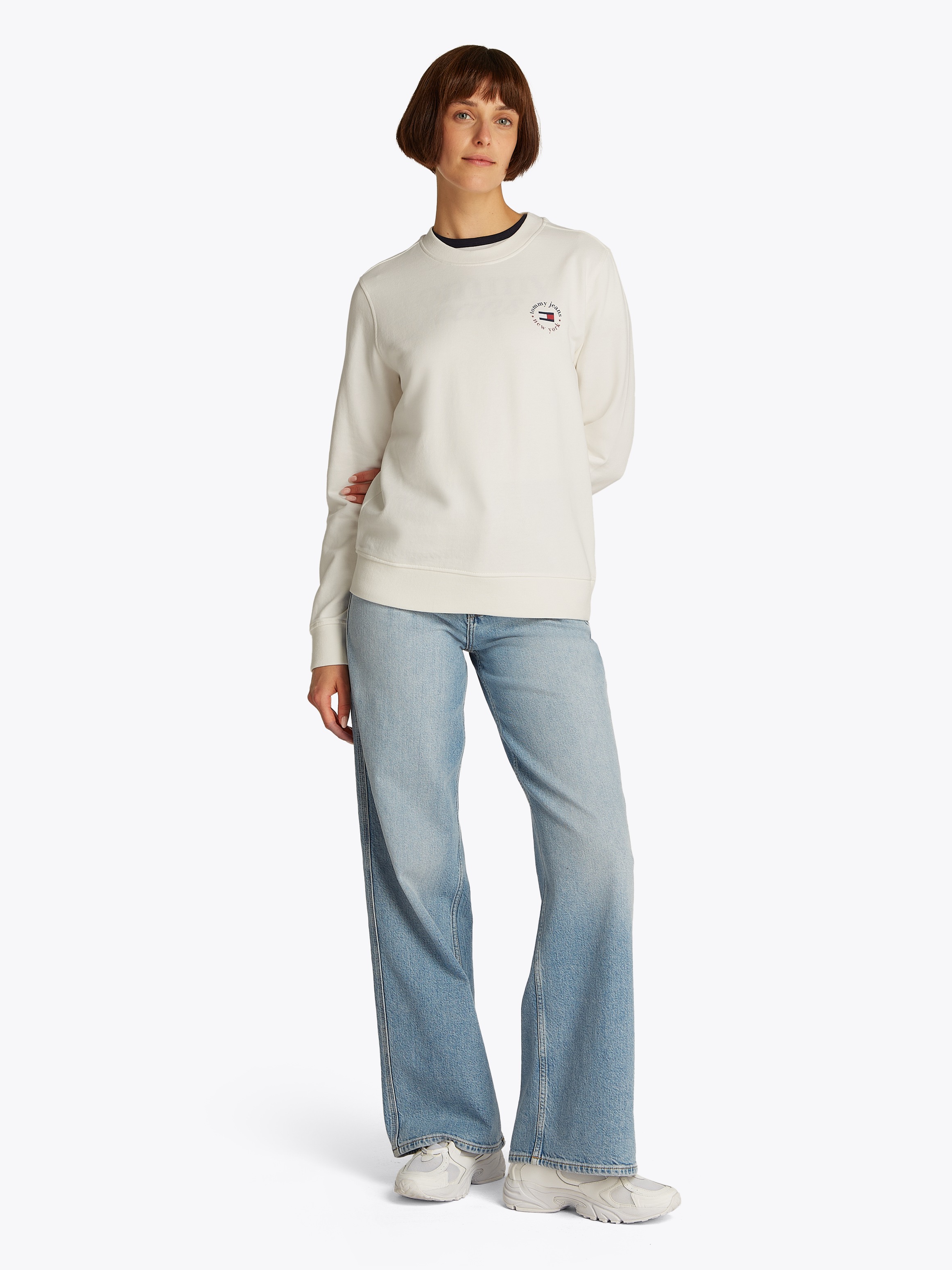 Thumbnail - Tommy Jeans Sweatshirt "TJW REG ESSENTIAL LOGO 2 CREW", mit Logo