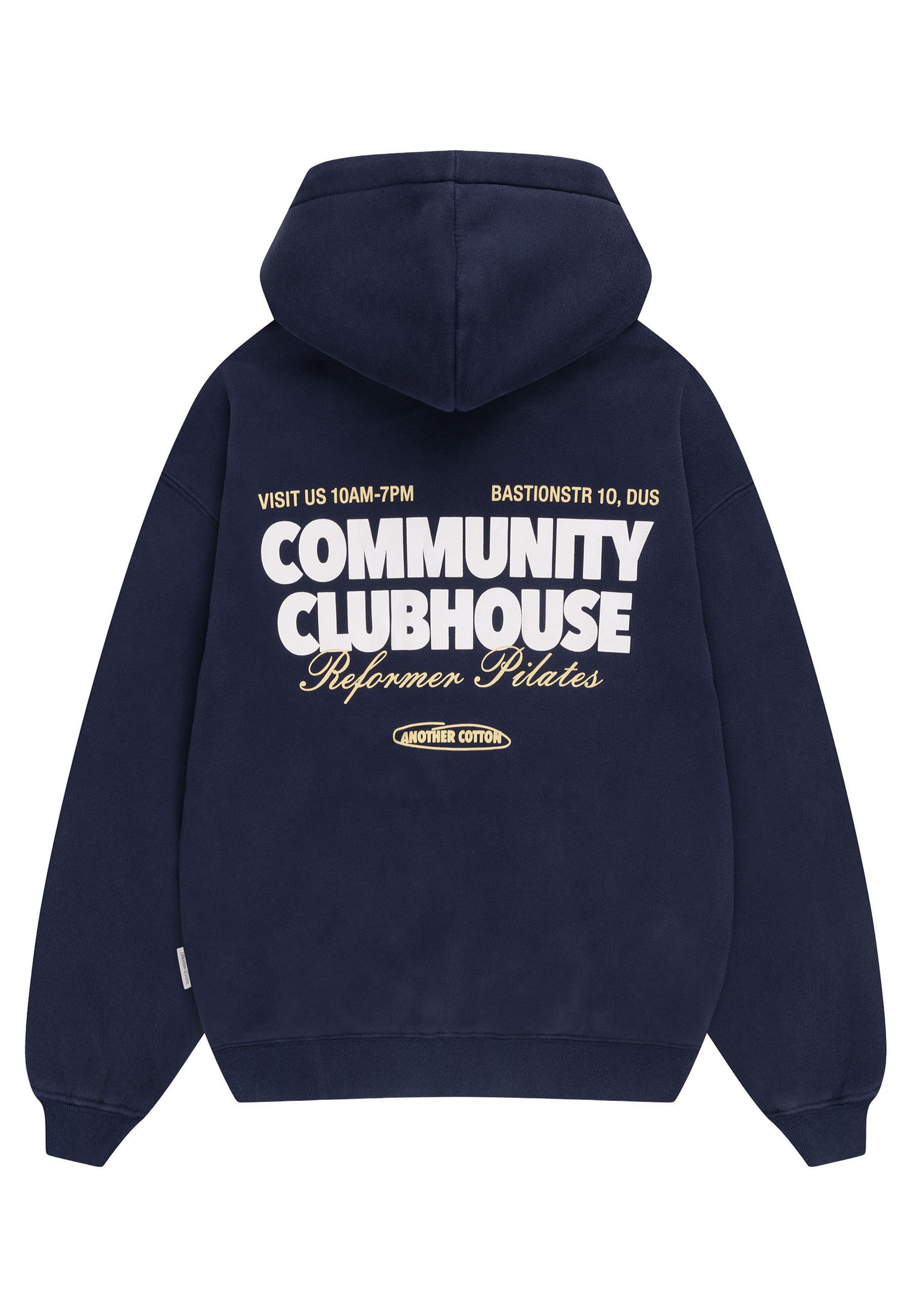 Another Cotton Lab Funktions-Kapuzensweatjacke »Another Cotton Lab Community Clubhouse Washed Zip Hoodie«