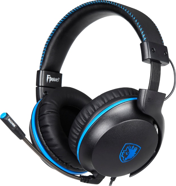 Sades Gaming-Headset »Fpower SA-717«, Mikrofon abnehmbar