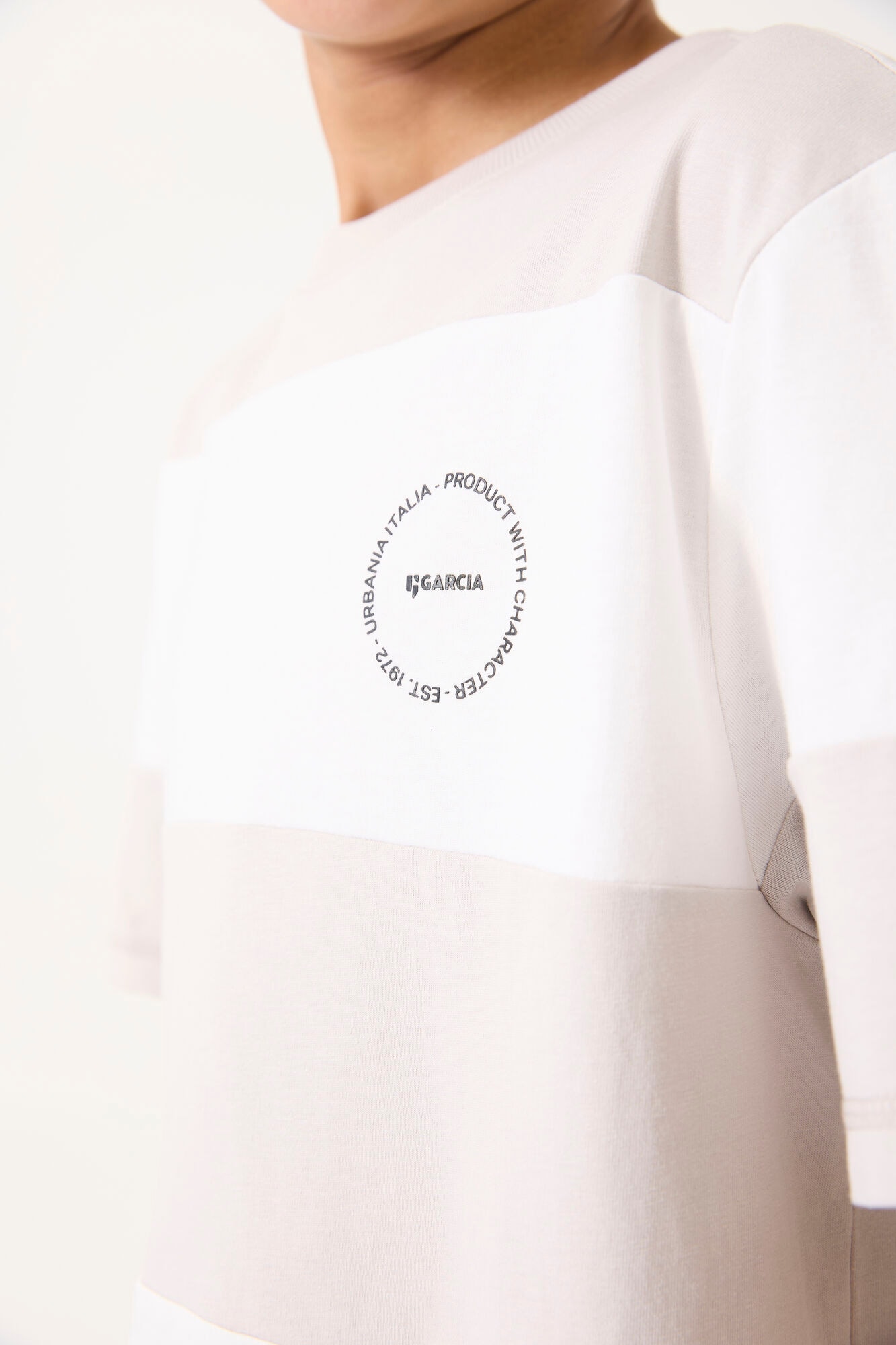 Garcia T-Shirt, mit Logo Print