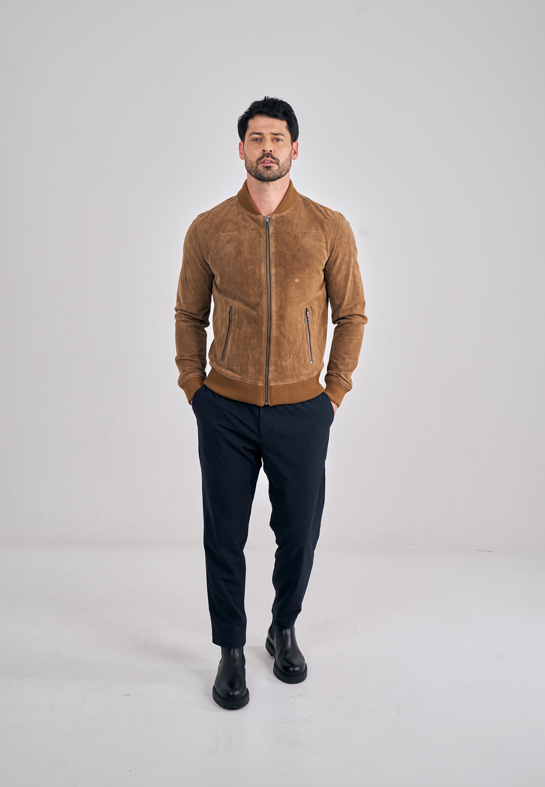 Freaky Nation Lederjacke "Ted" günstig online kaufen