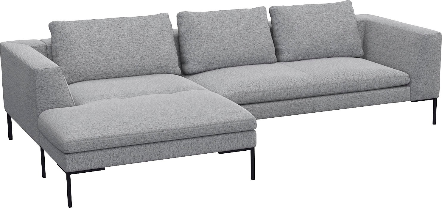 FLEXLUX Ecksofa "Loano, toller Sitzkomfort, L-Form", modernes Sofa, frei im günstig online kaufen