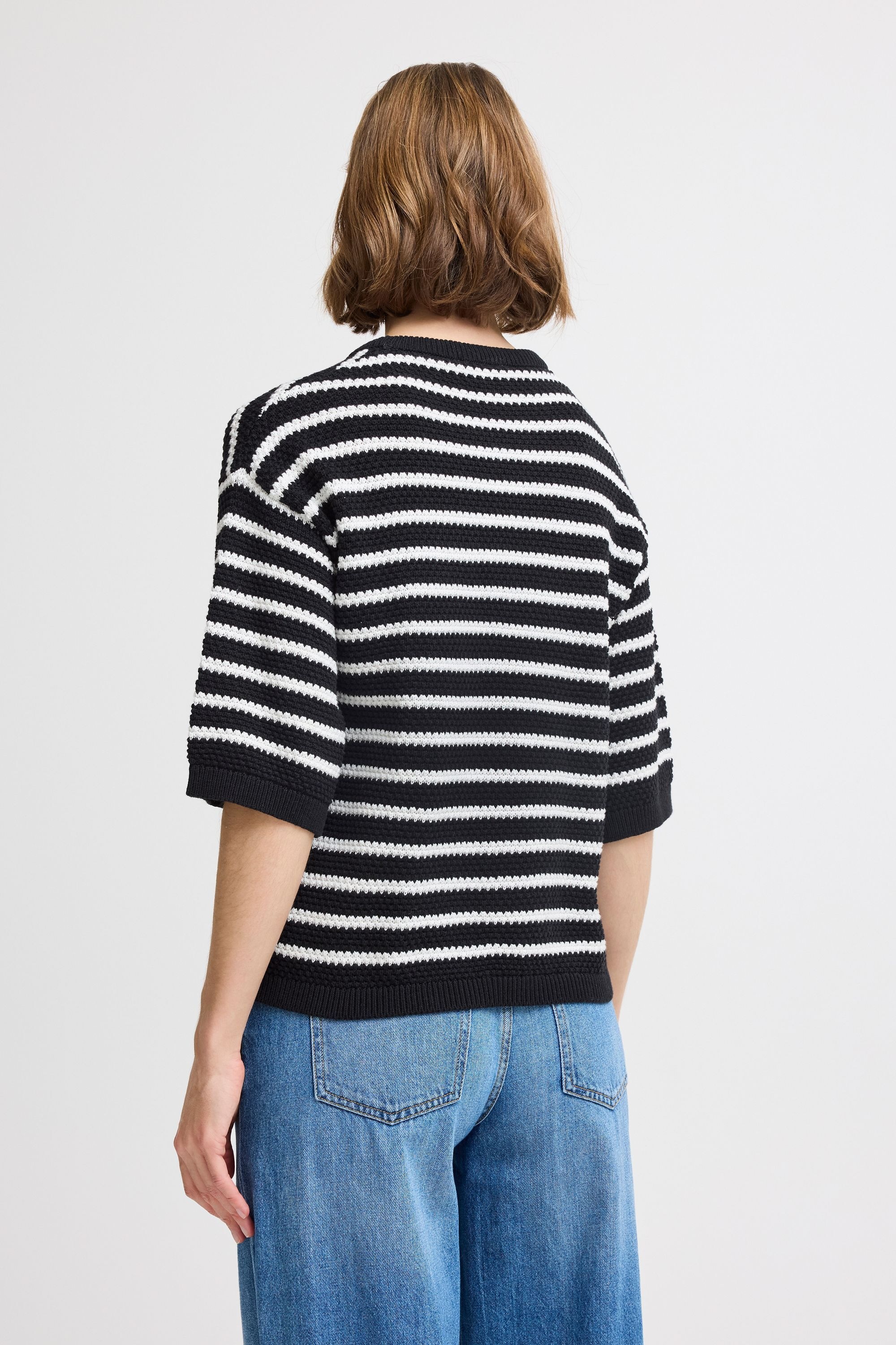 b.young Strickfleece-Pullover »Strickpullover BYMIKALA VAFFFEL JUMPER -«