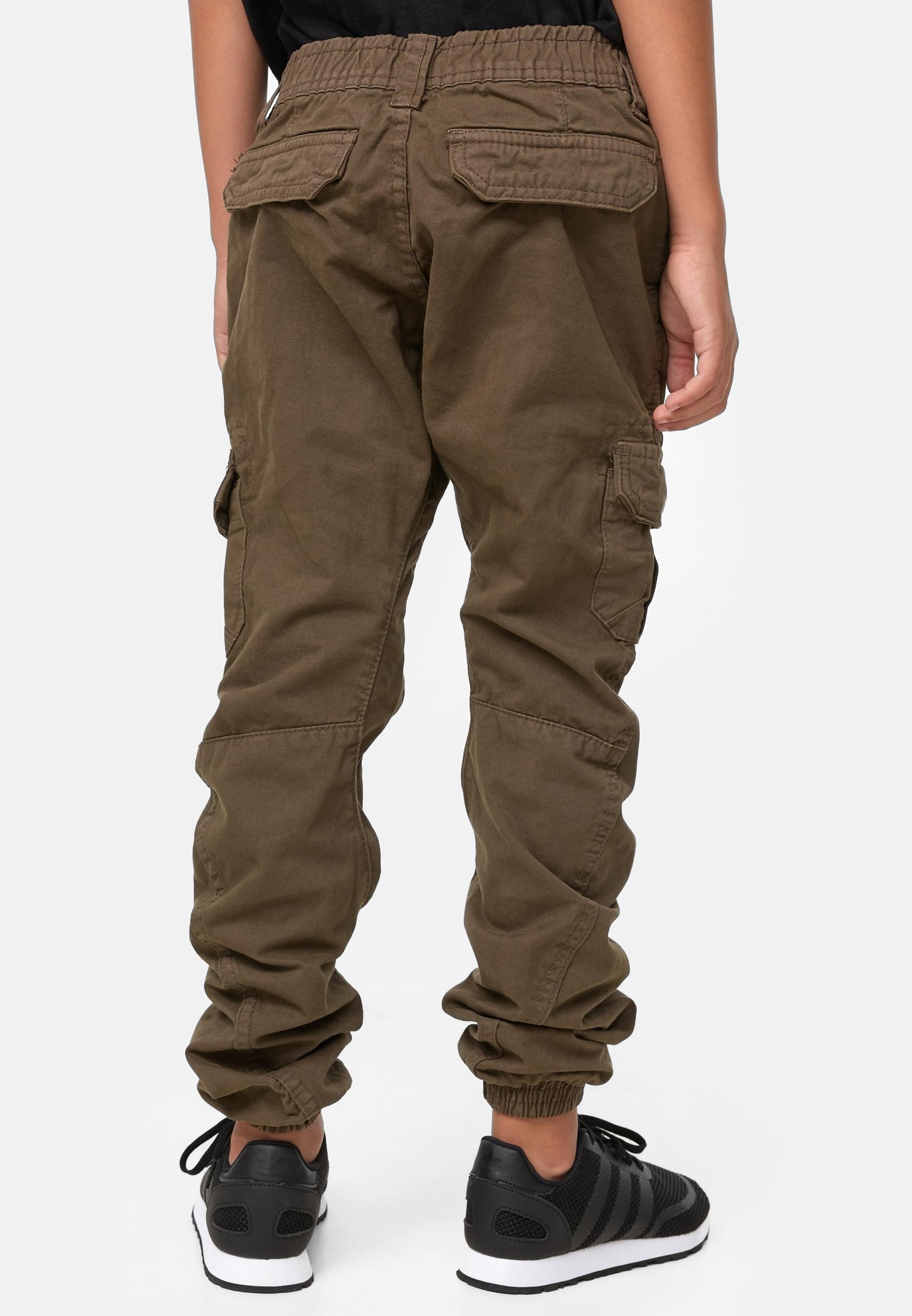 URBAN CLASSICS Stoffhose »Urban Classics Herren Boys Cargo Jogging Pants«, (1 tlg.)