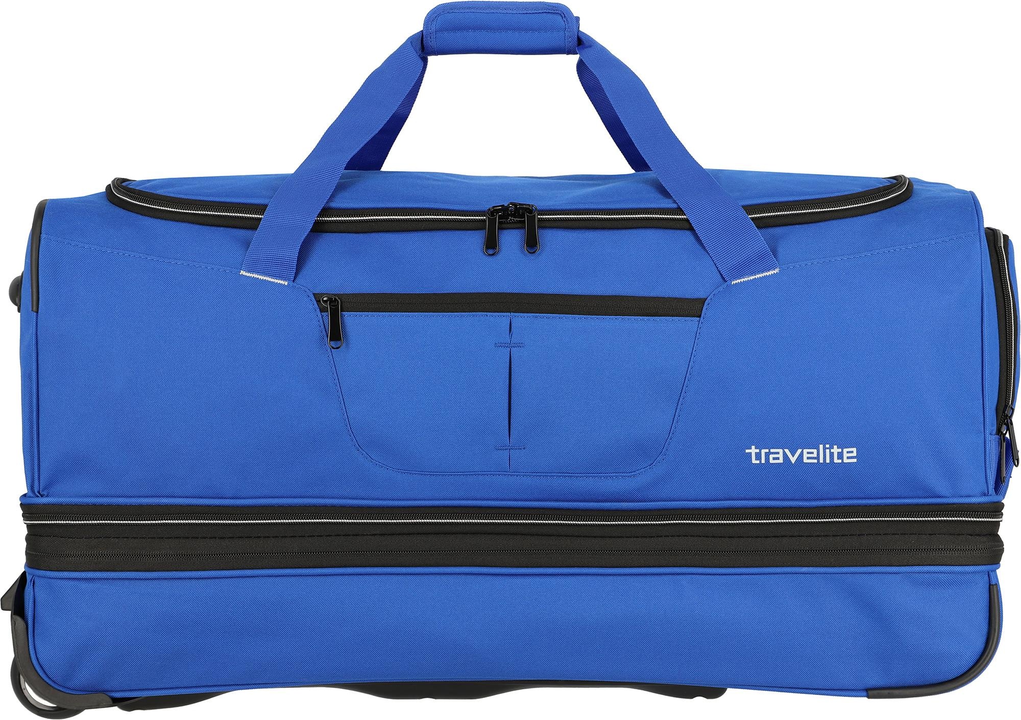 travelite Reisetasche »Basics, kaufen mit blau«, Volumenerweiterung 70 cm, BAUR royal online 