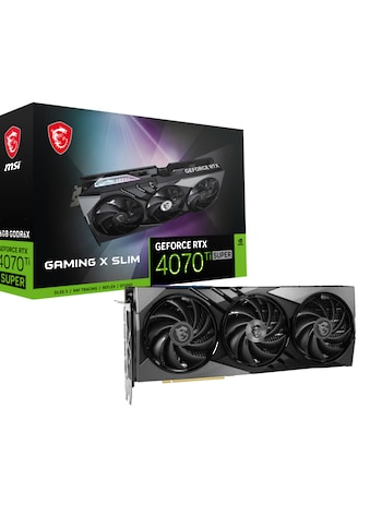 Grafikkarte »GeForce RTX 4070 Ti SUPER 16G GAMING X SLIM«