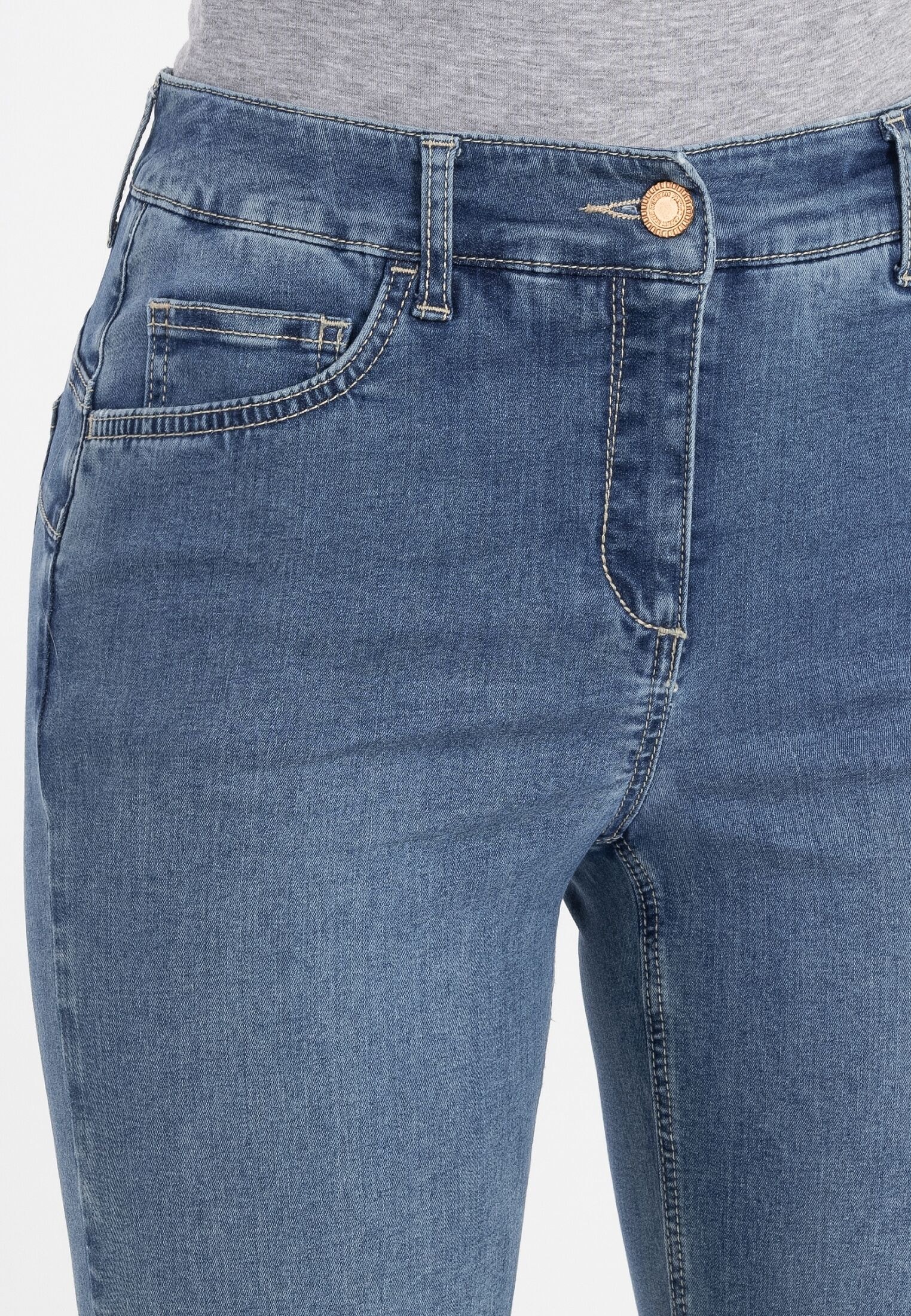 Recover Pants 5-Pocket-Jeans »FLARED«, aus hochwertigem Stretchdenim
