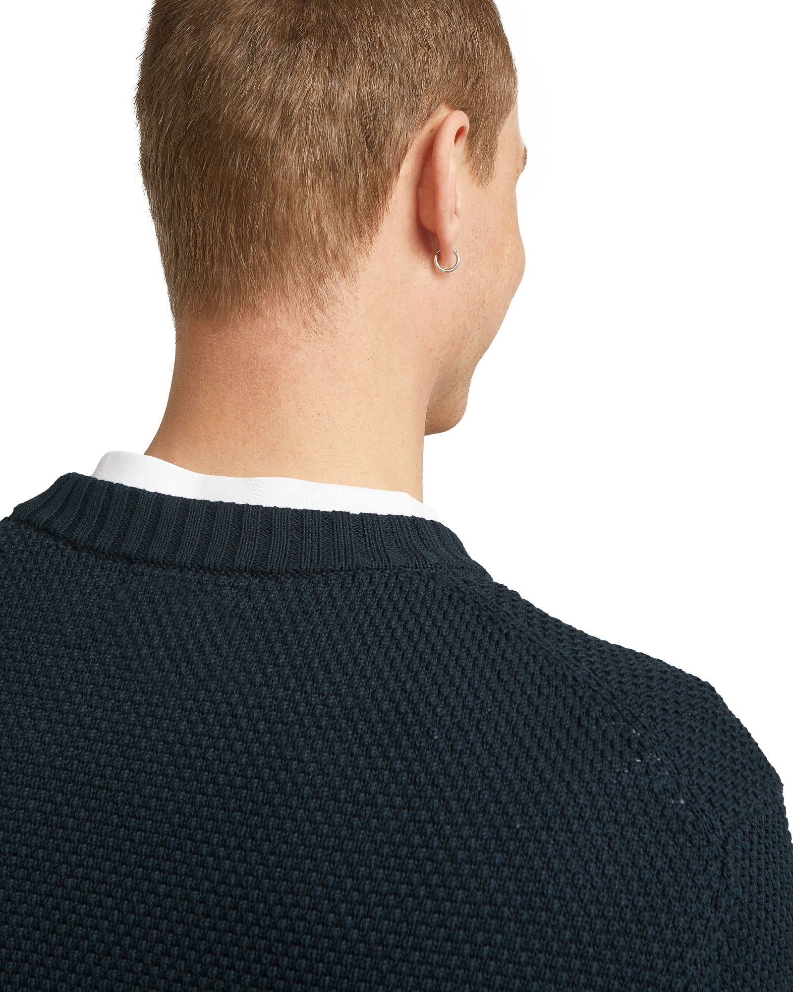 G-STAR Longpullover »Strick mit Wabenstruktur«