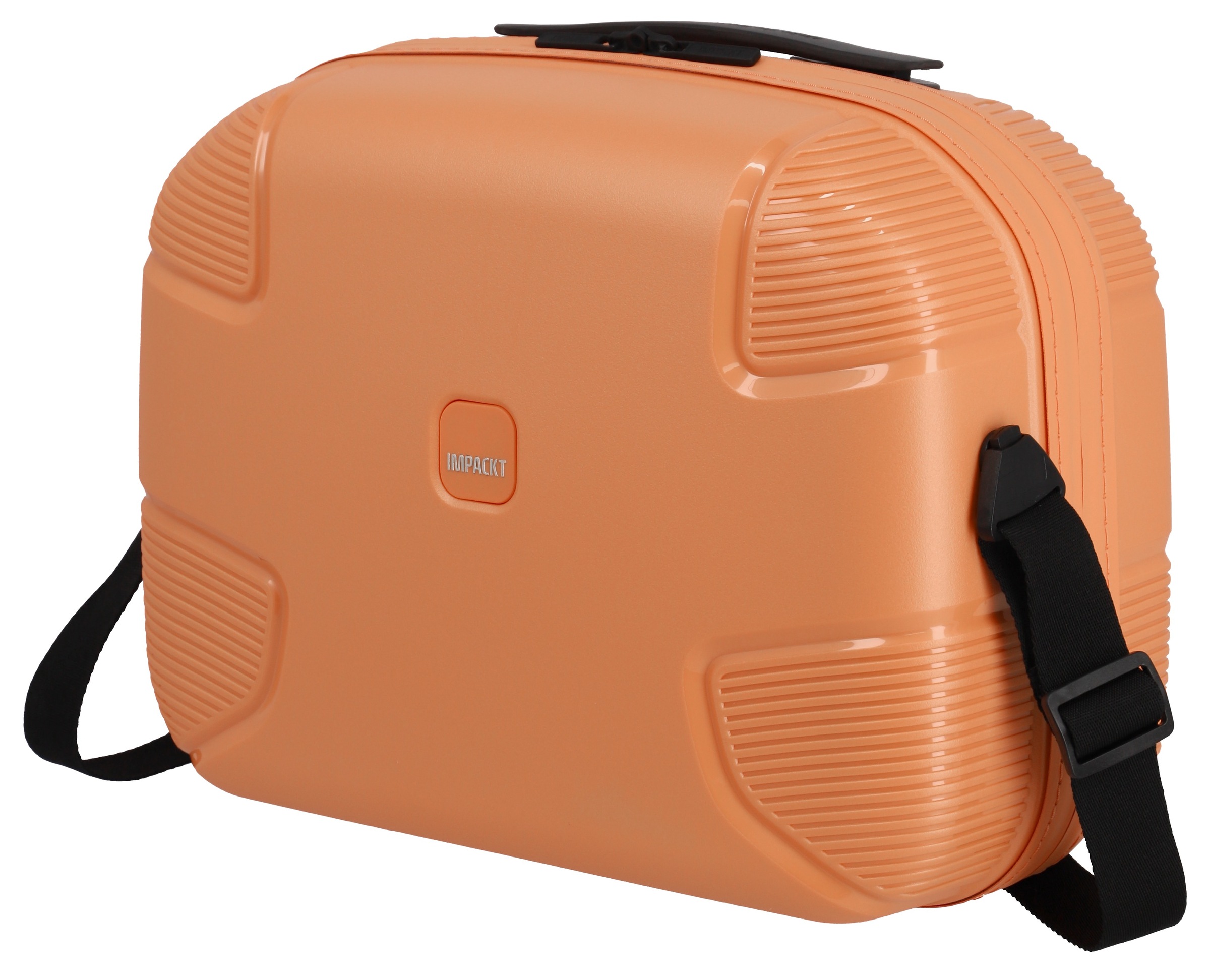 IMPACKT Beautycase »IP1«, Kulturbeutel Hartschale Trolley-Aufsteck-System Tragegurt Laptopfach