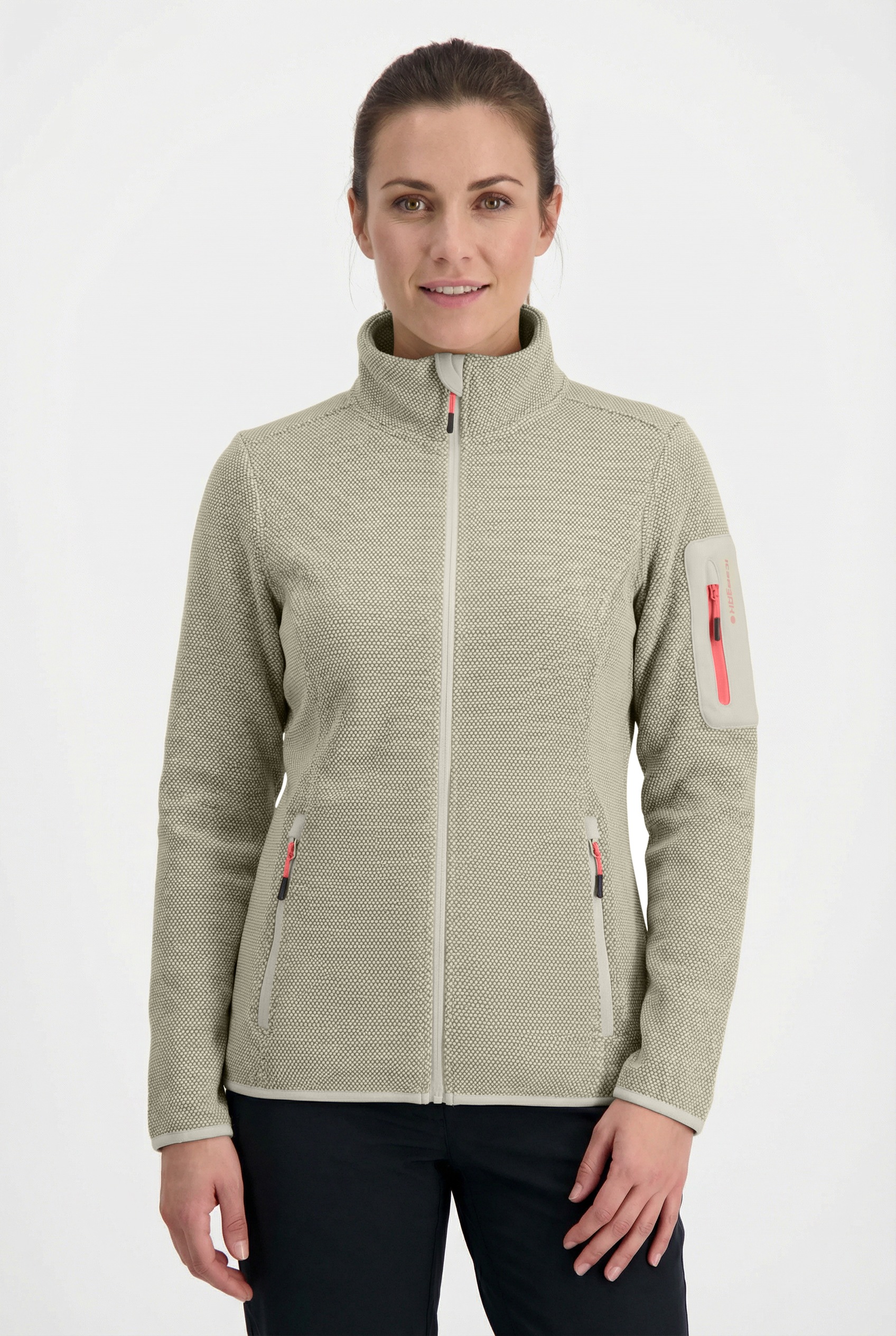 Icepeak Fleecejacke "BOWERSVILLE" sportlicher Stil, leichtes Thermal-Materi günstig online kaufen