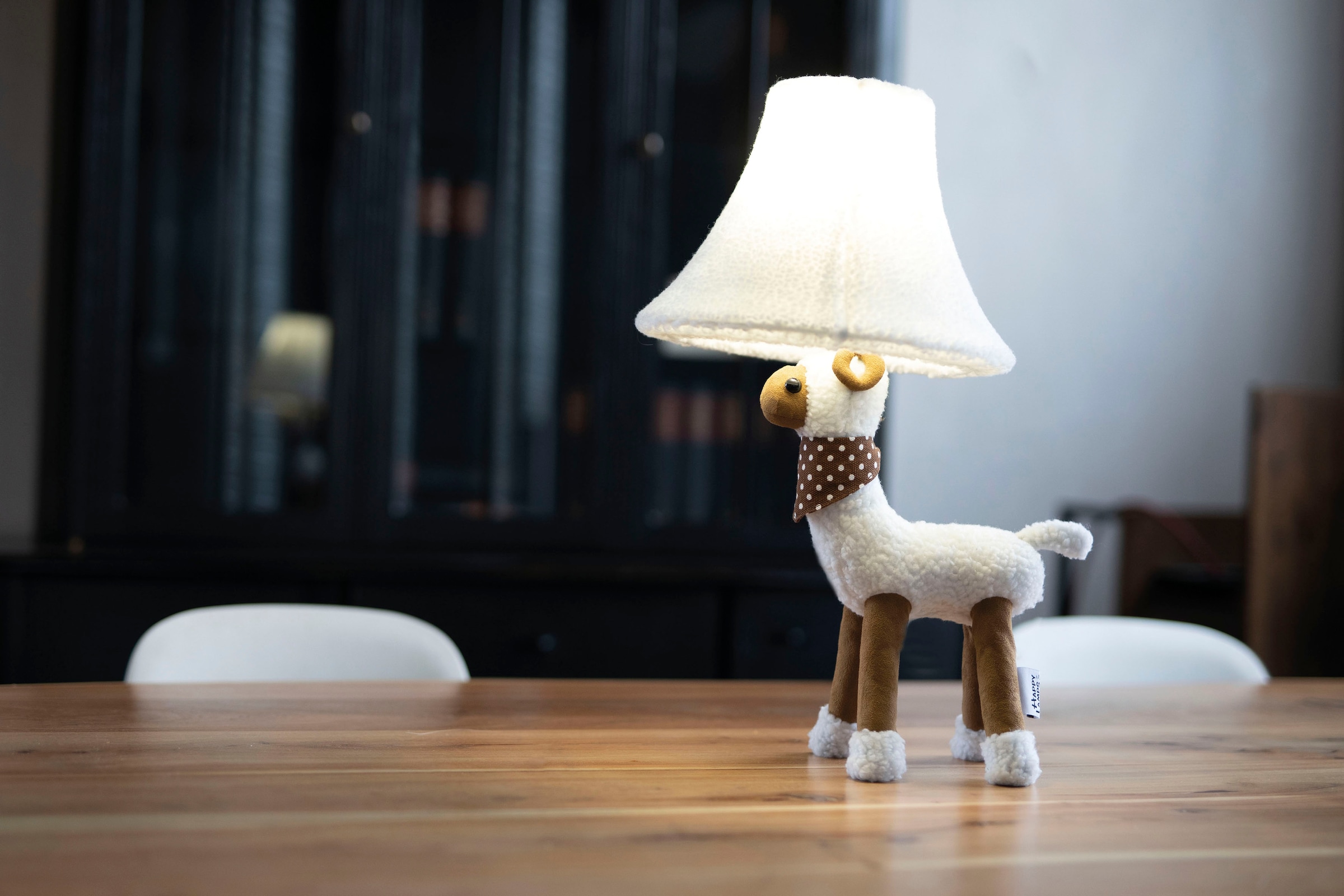 Happy Lamps for smiling eyes LED Tischleuchte »Wolle das Schaf«, 1 flammig-flammig, Hochwertig, Einzigartig, Zertifiziert, Nachhaltig