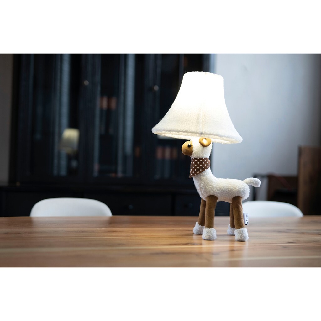 Happy Lamps for smiling eyes LED Tischleuchte »Wolle das Schaf«, 1 flammig-flammig, Hochwertig, Einzigartig, Zertifiziert, Nachhaltig
