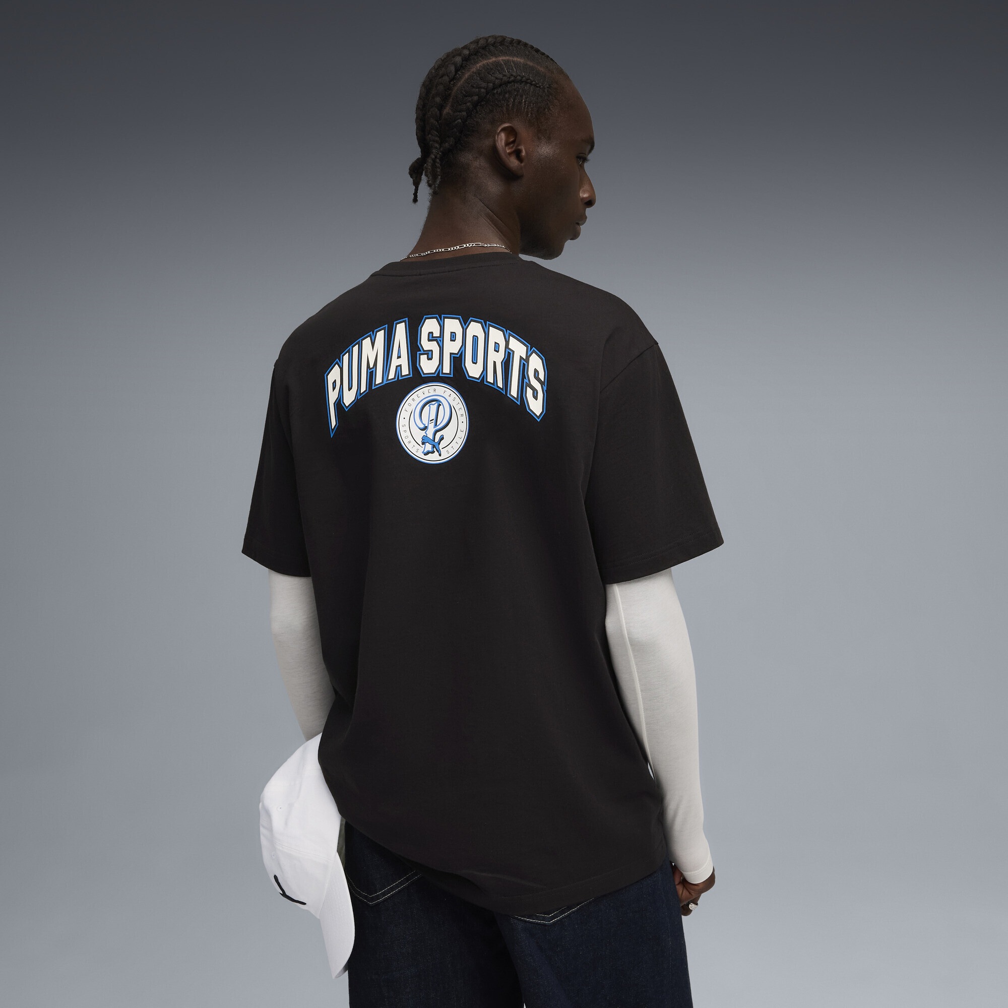 PUMA T-Shirt »Wardrobe Essentials Sports Legacy Relaxed T-Shirt Herren«