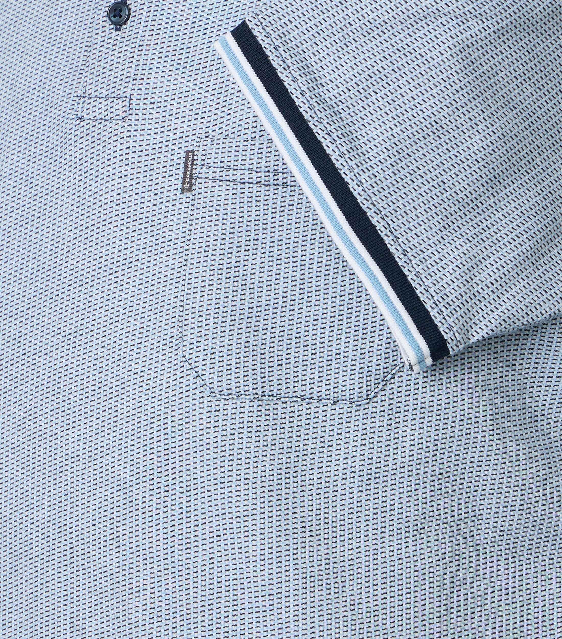 CASAMODA Poloshirt »CASAMODA Polo-Shirt Print«