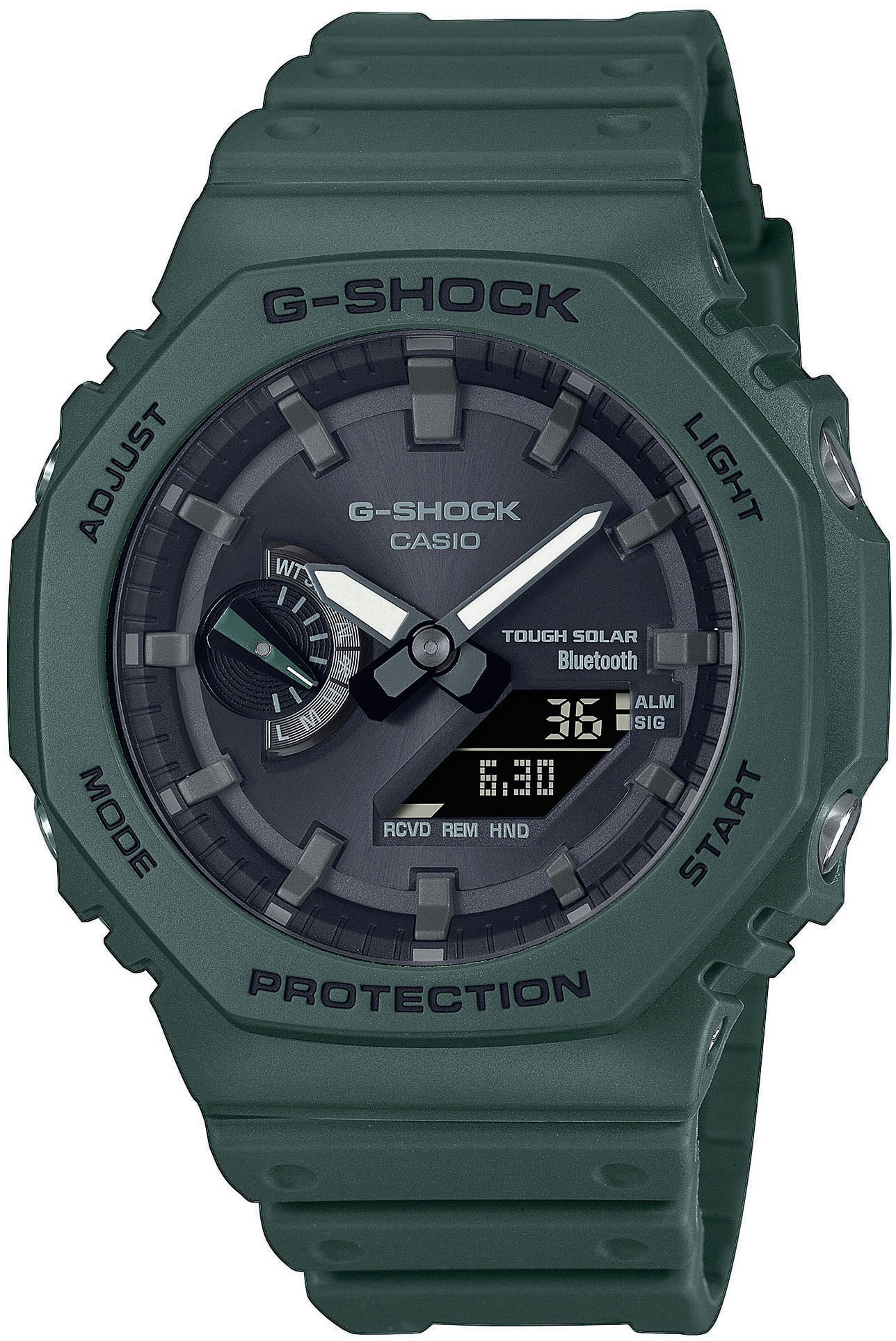 Smartwatch »GA-B2100-3AER«, (Solaruhr, Armbanduhr, Herrenuhr, Stoppfunktion, Weltzeit)