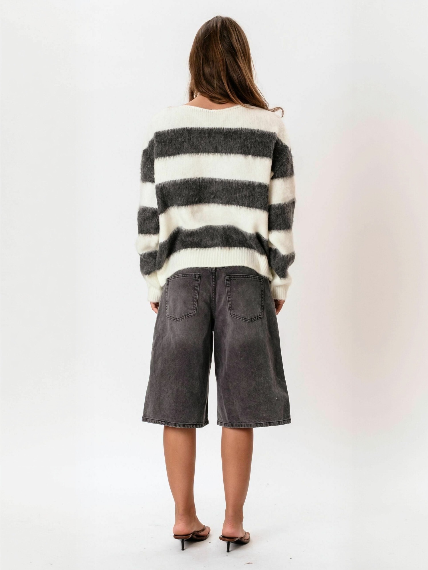 ITS MAY Rundhalspullover »ITS MAY Sweater Striped«