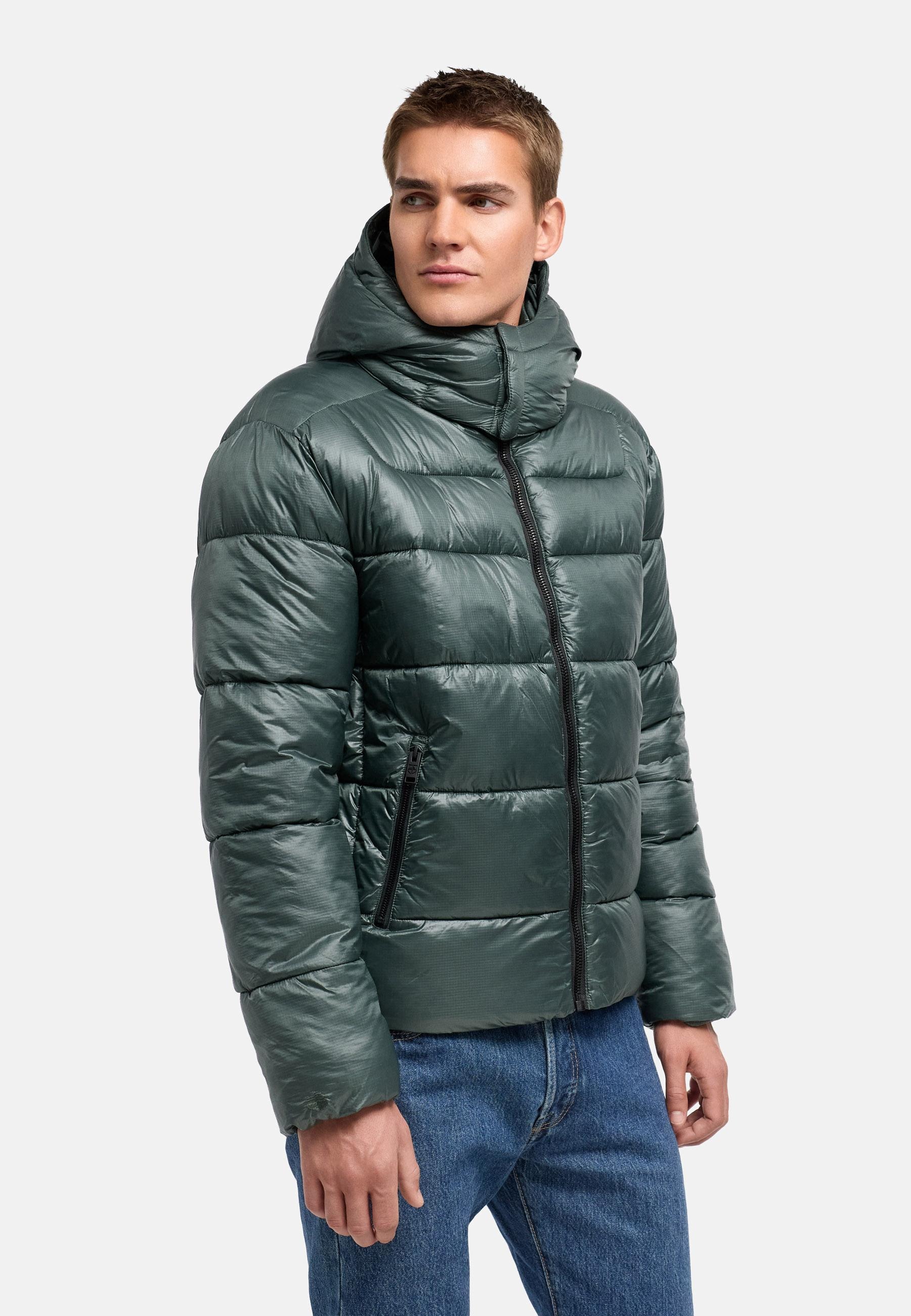 Stone Harbour Steppjacke »Ezioo XX« mit Kapuze Herren Winterjacke mit magnetischen Knöpfen