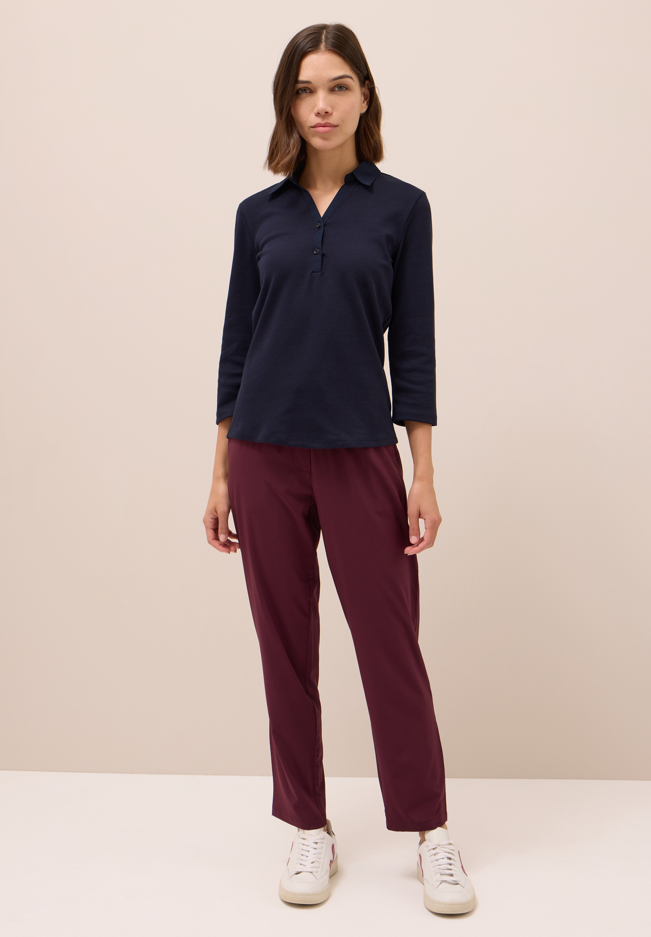 Thumbnail - Cecil Poloshirt aus reiner Baumwolle