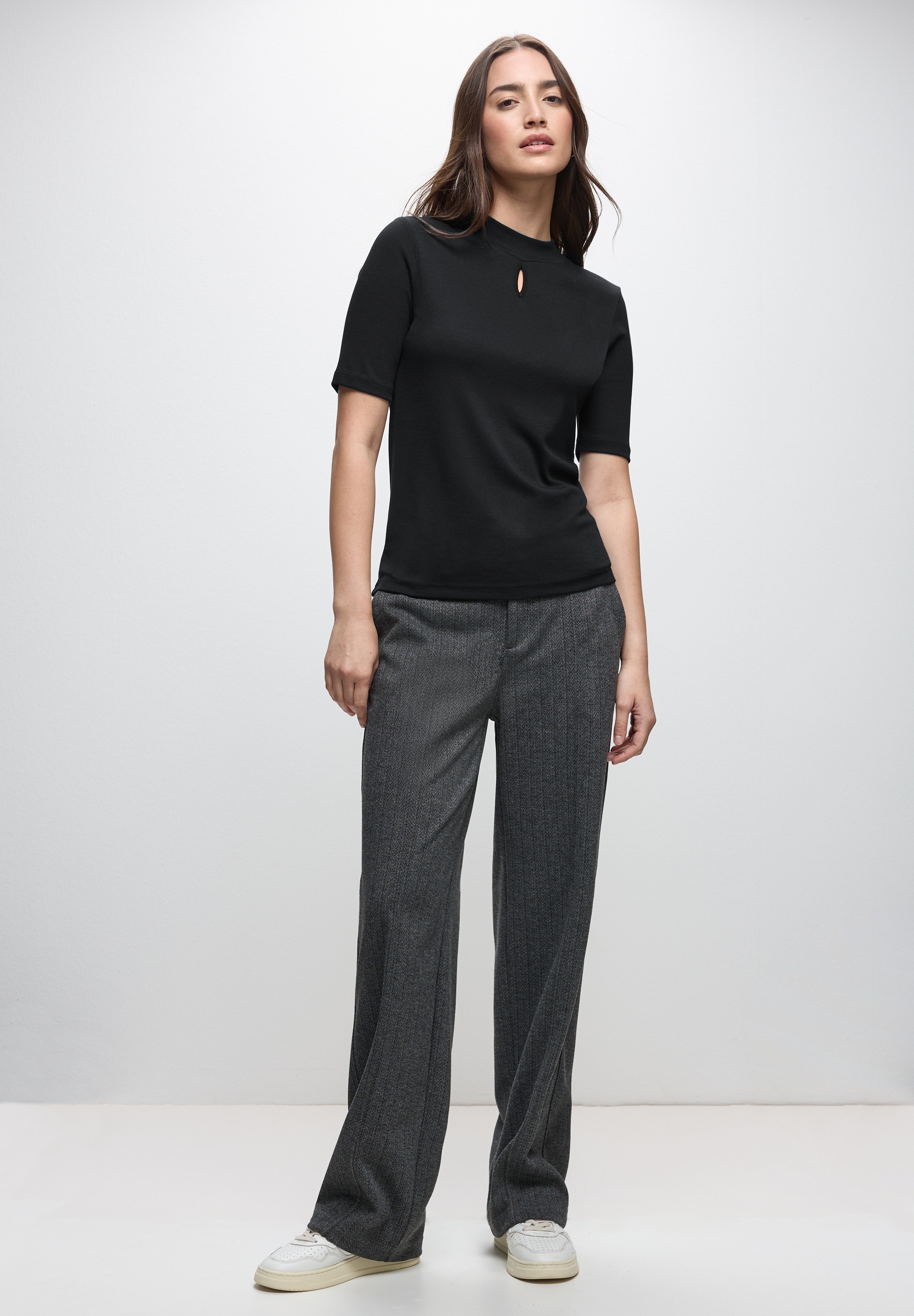 STREET ONE T-Shirt im soften Baumwoll-Mix