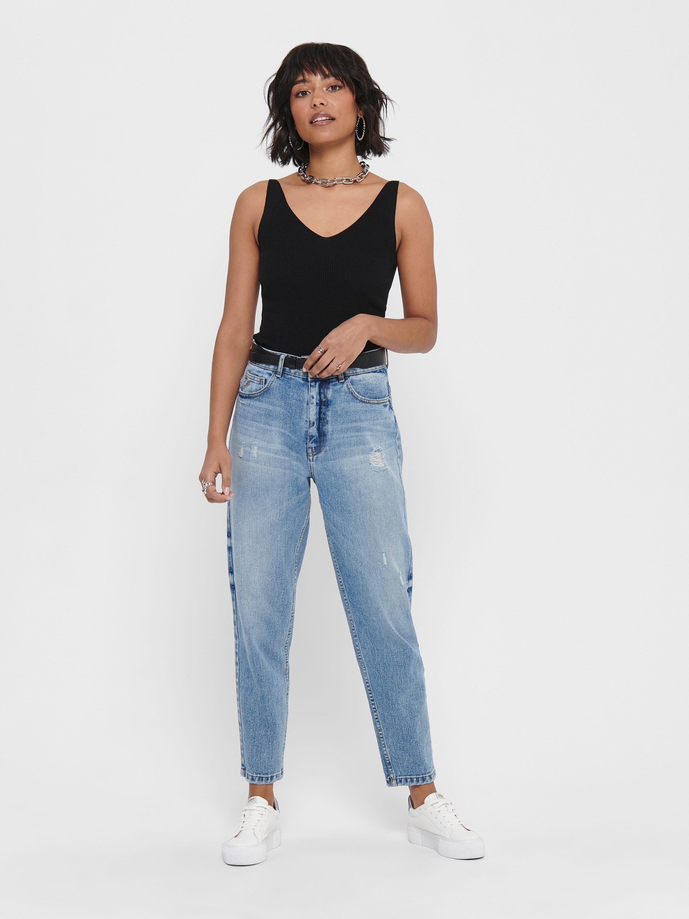 JDY Stricktop »JDYNANNA S/L TOP KNT NOOS«