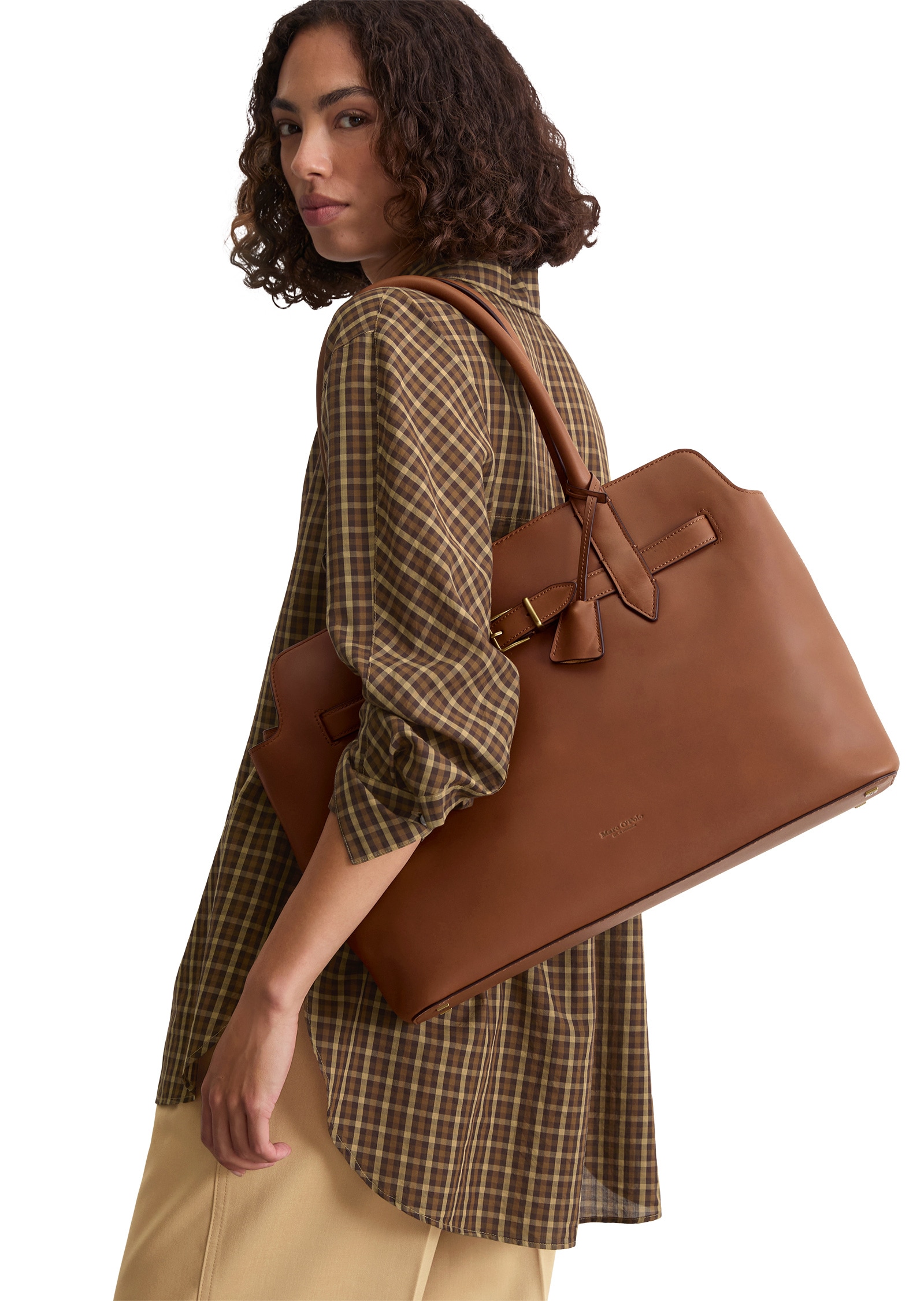 Marc O'Polo Shopper »aus edlem Rindleder«