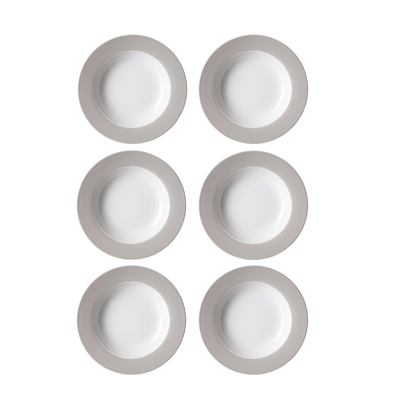Ritzenhoff & Breker Suppenteller "Suppenteller Doppio ø 22 Cm 6er Set"