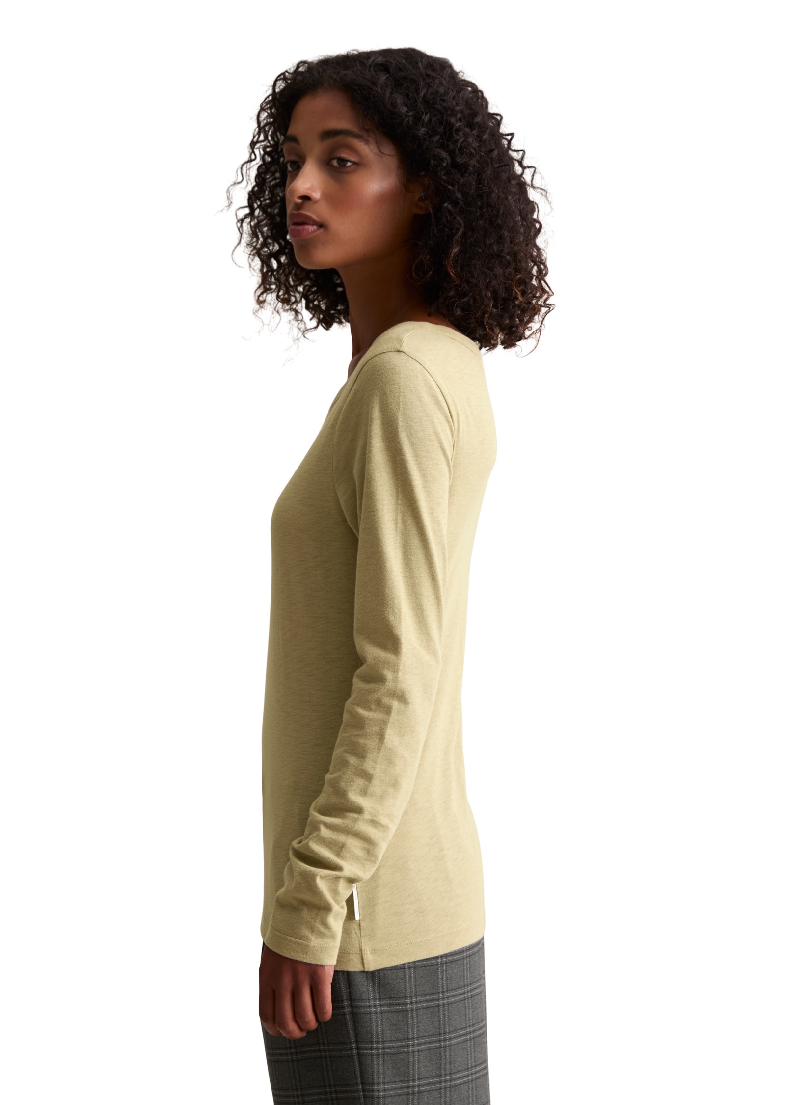 Marc O'Polo DENIM Langarmshirt »aus besonders weichem Slub-Jersey«