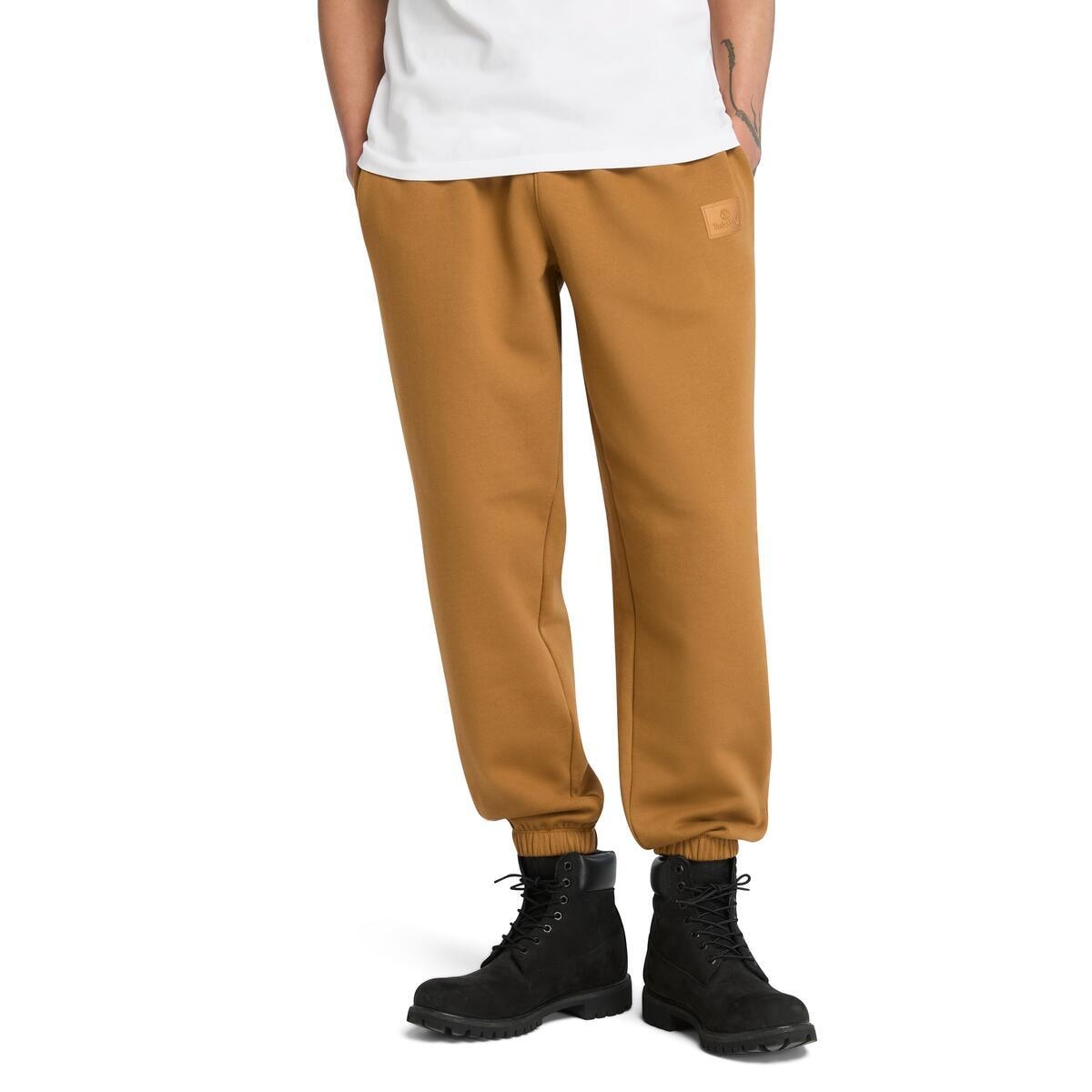 Timberland Jogginghose "Silicon Badge (BB) Sweatpant" Jogginghose, aus Baumwolle und Polyester, für Erwachsene