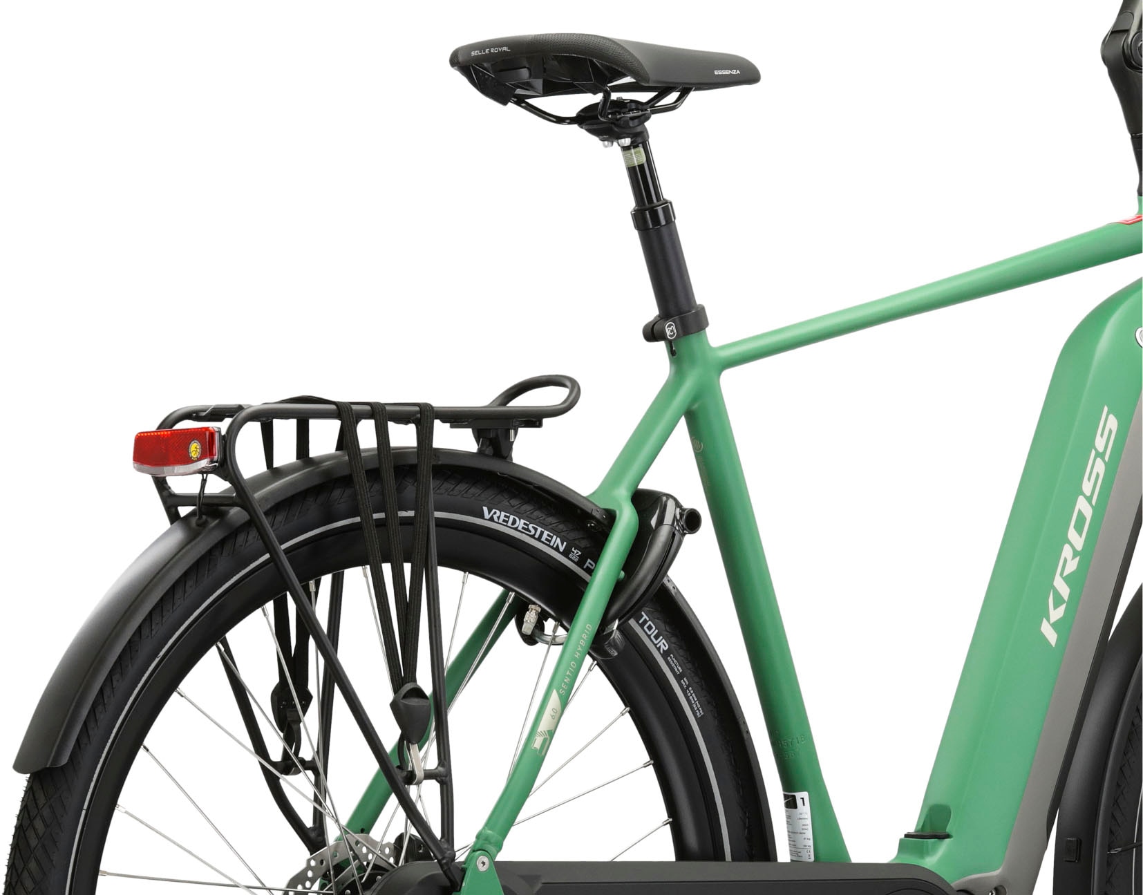 Kross E-Bike »KROSS E-Citybike Damen Sentio 6.0 28" grün«, 8 Gang, Shimano, Nexus, Mittelmotor 250 W