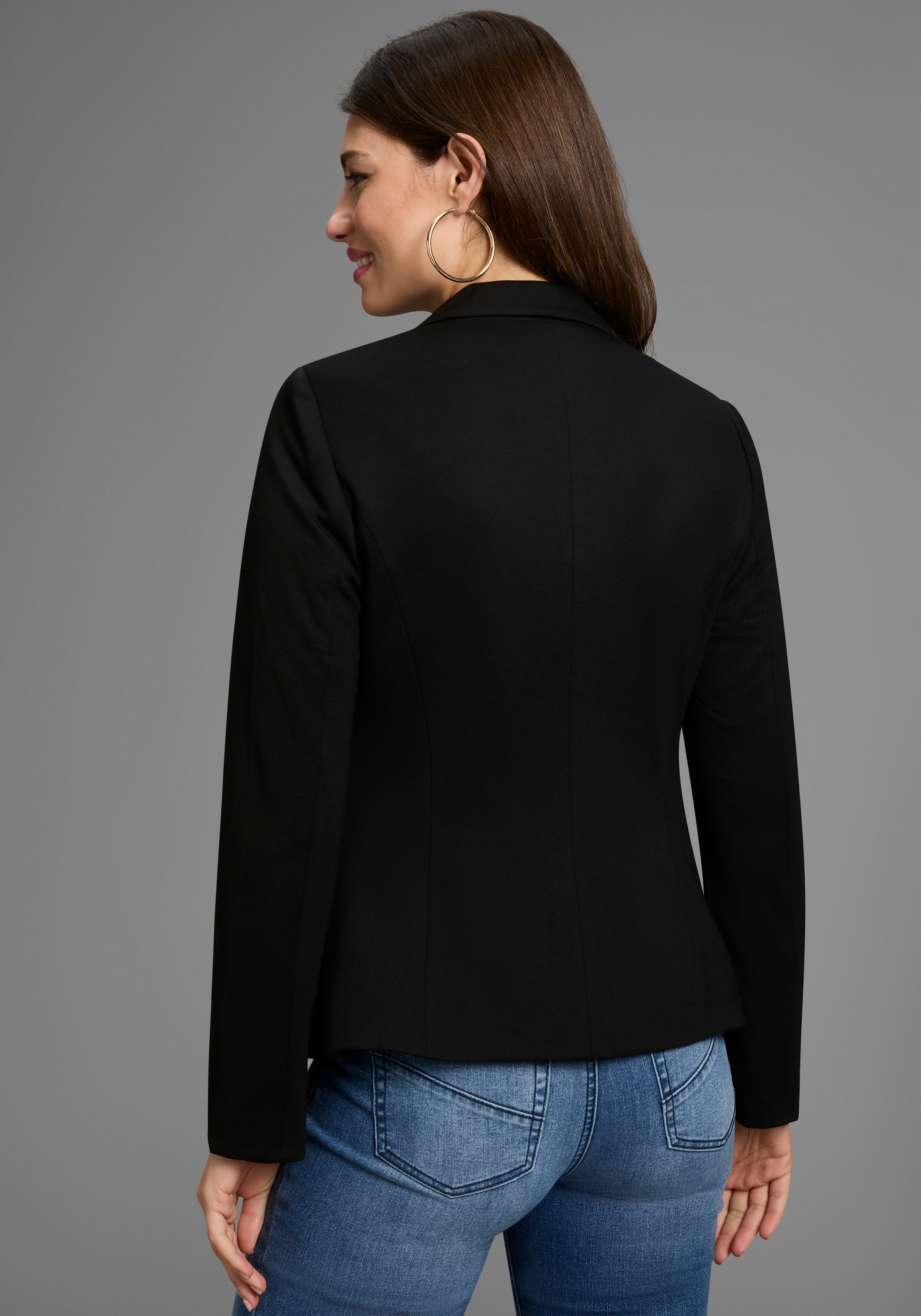 Bruno Banani Kurzblazer, Leoprint-Futter - NEUE FARBEN günstig online kaufen