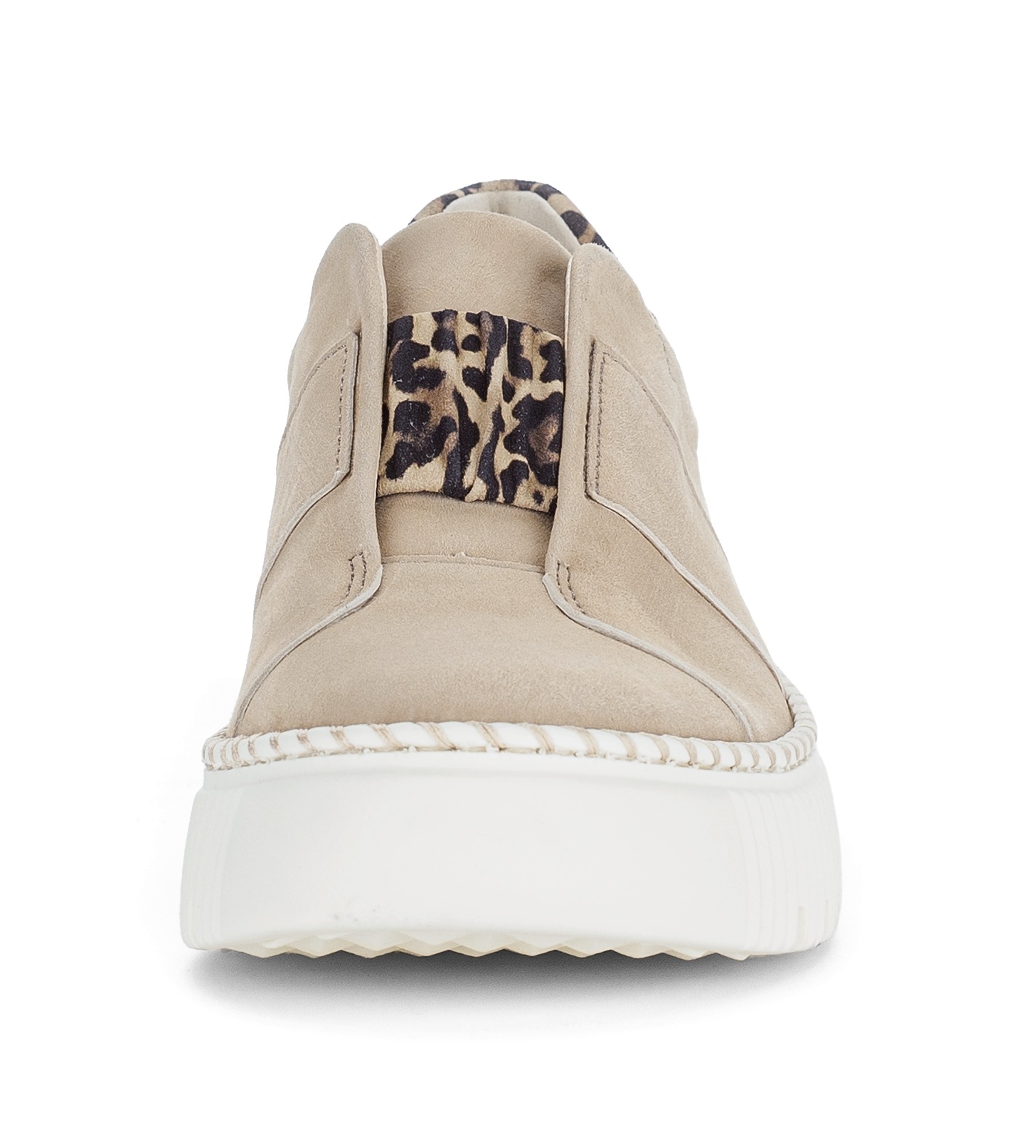 Gabor Plateausneaker  , Freizeitschuh, Halbschuh, Slipper mit Gummizug-Band über dem Rist