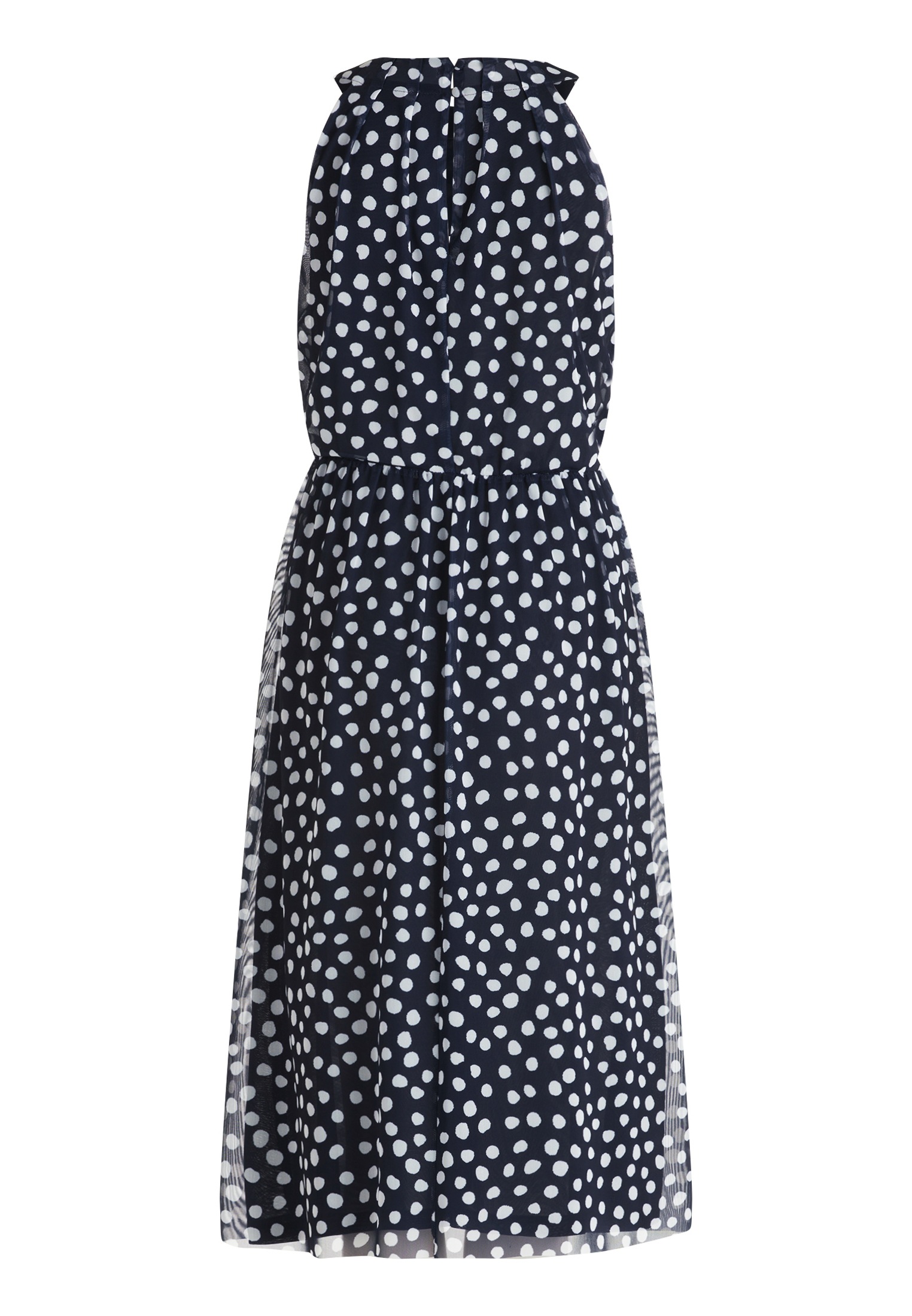 Betty&Co Neckholderkleid »Betty & Co Damen Sommerkleid Neckholder Kleid ohne Arm«, Nahtführung