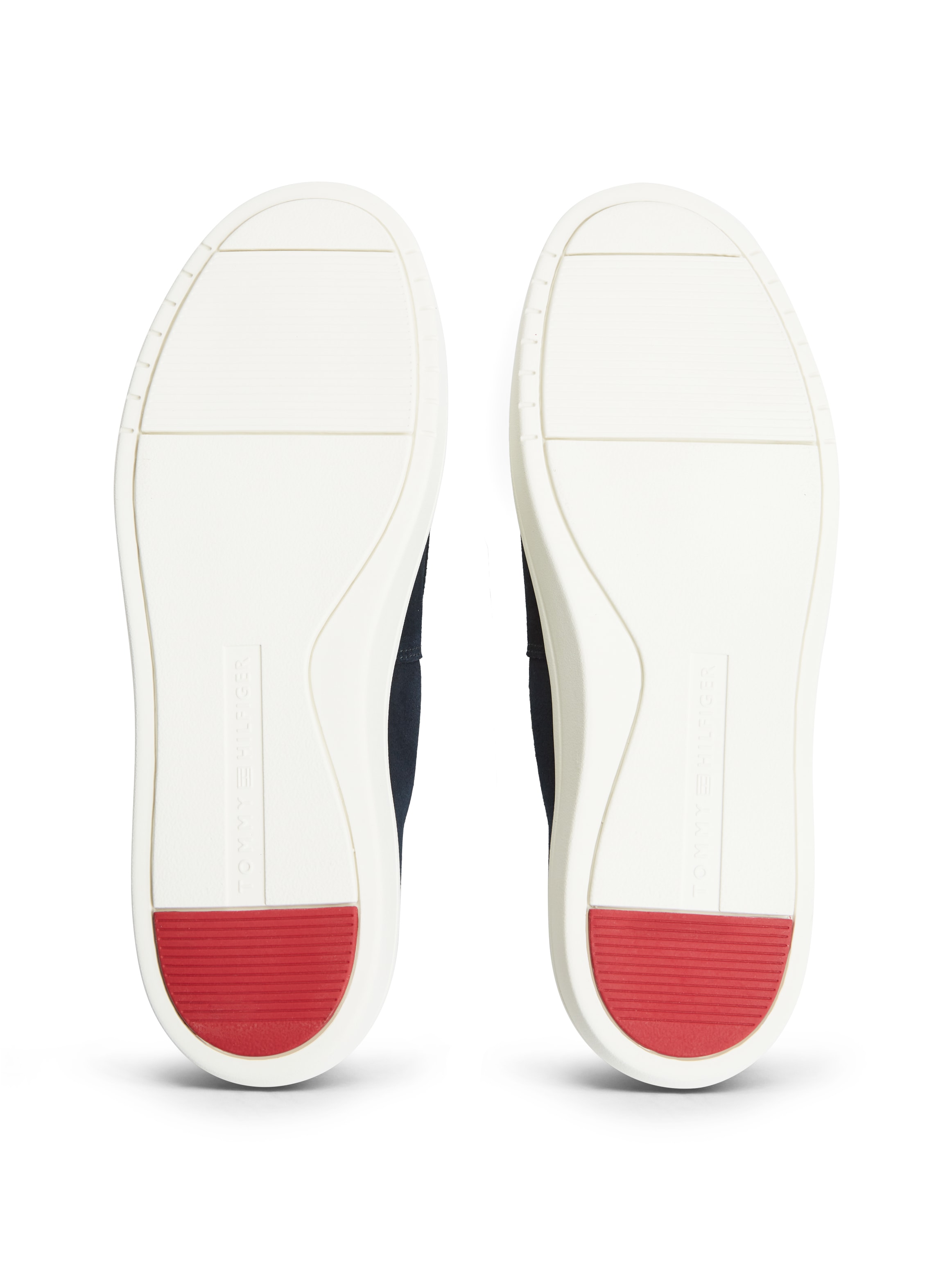 Tommy Hilfiger Slipper »MODERN LIGHT SUEDE LOAFER«  Schlupfschuh, Flat mit typischer Mokassinnaht