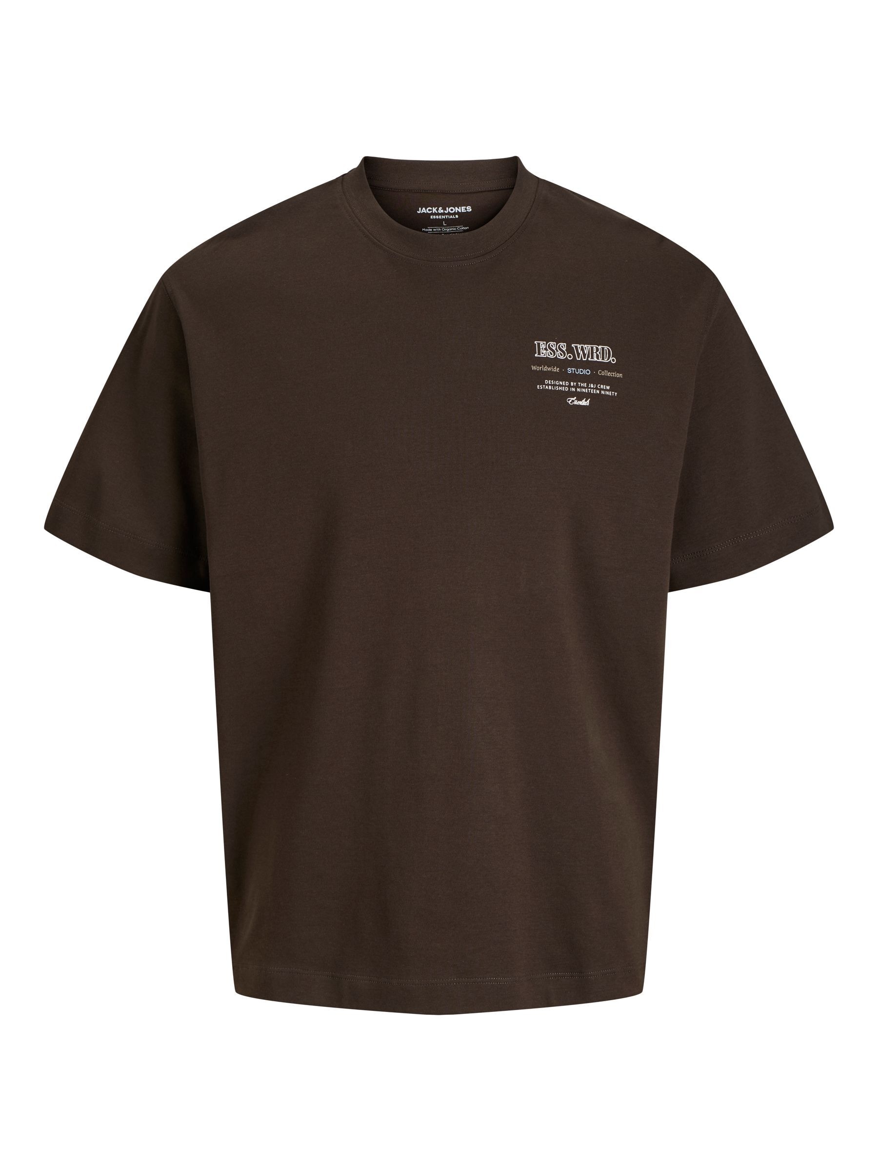 Jack & Jones PlusSize T-Shirt »JJEURBAN EDGE STUDIO TEE SS SN PLS«, mit Logobranding