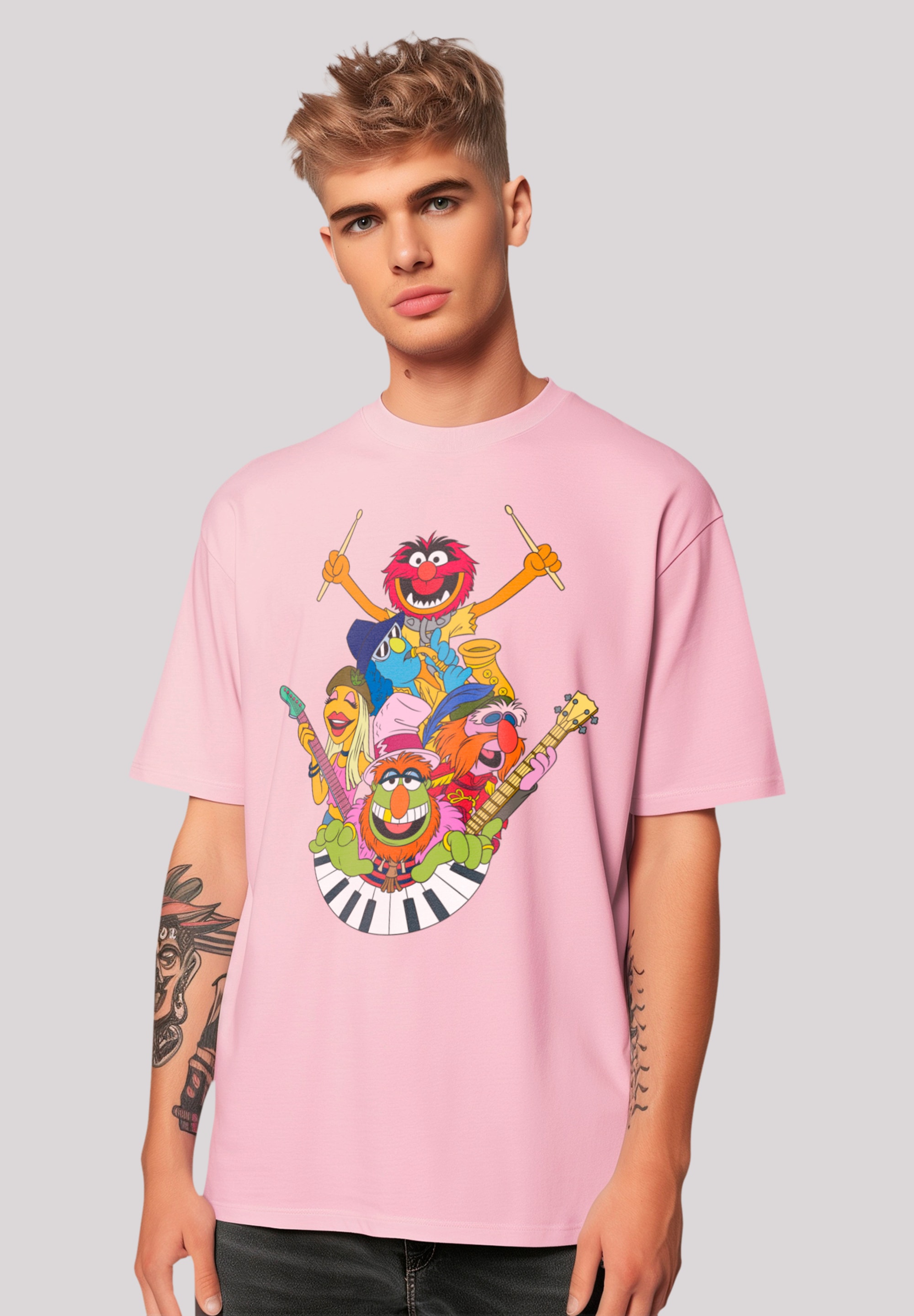 F4NT4STIC T-Shirt "Disney Muppets Dr. Teeth and The Electric Mayhem", Premi günstig online kaufen