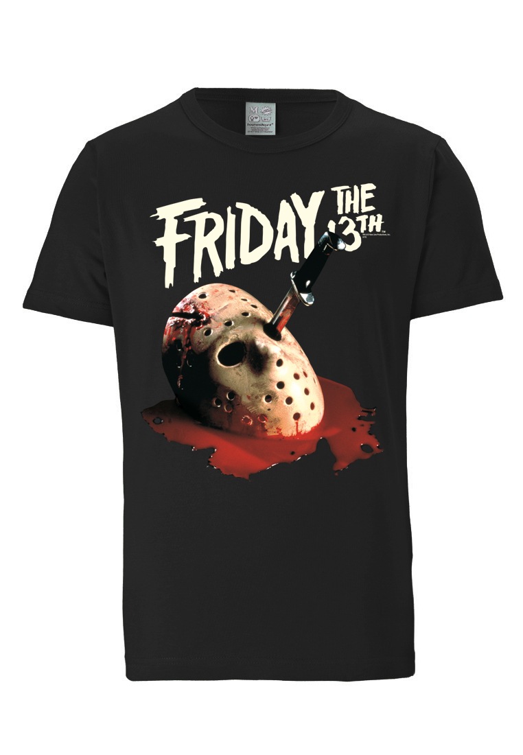 LOGOSHIRT T-Shirt »Friday The 13th«, mit coolem Motiv