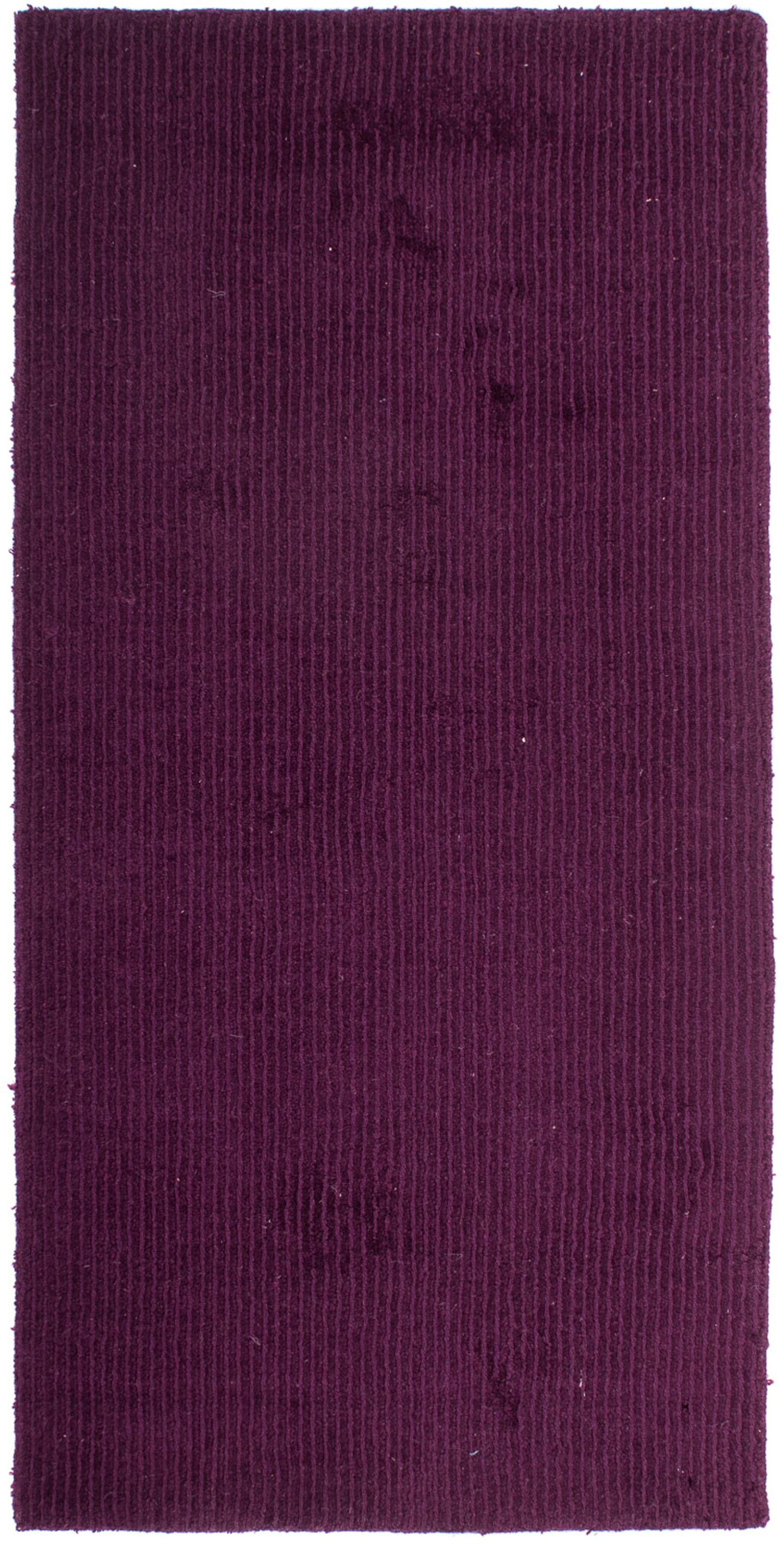 morgenland Wollteppich »Gabbeh - Loribaft Softy - 138 x 63 cm - lila«, rechteckig, Wohnzimmer, Einzelstück