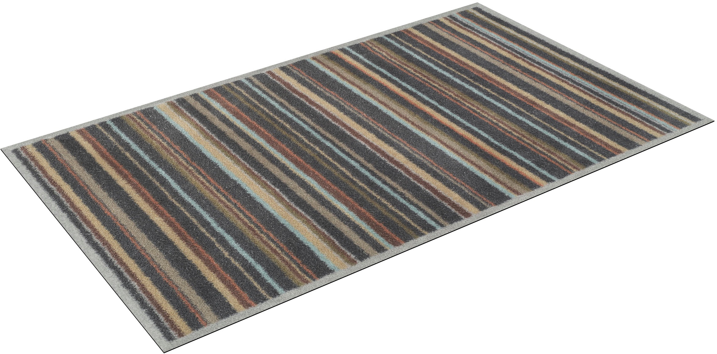 Turtle Mat Teppich »Hawthorn Stripe«, rechteckig, 9 mm Höhe