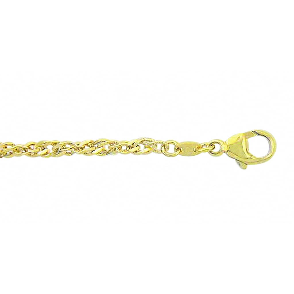 Adelia´s Goldarmband »Damen Goldschmuck 333 Gold Singapur Armband 19 cm«