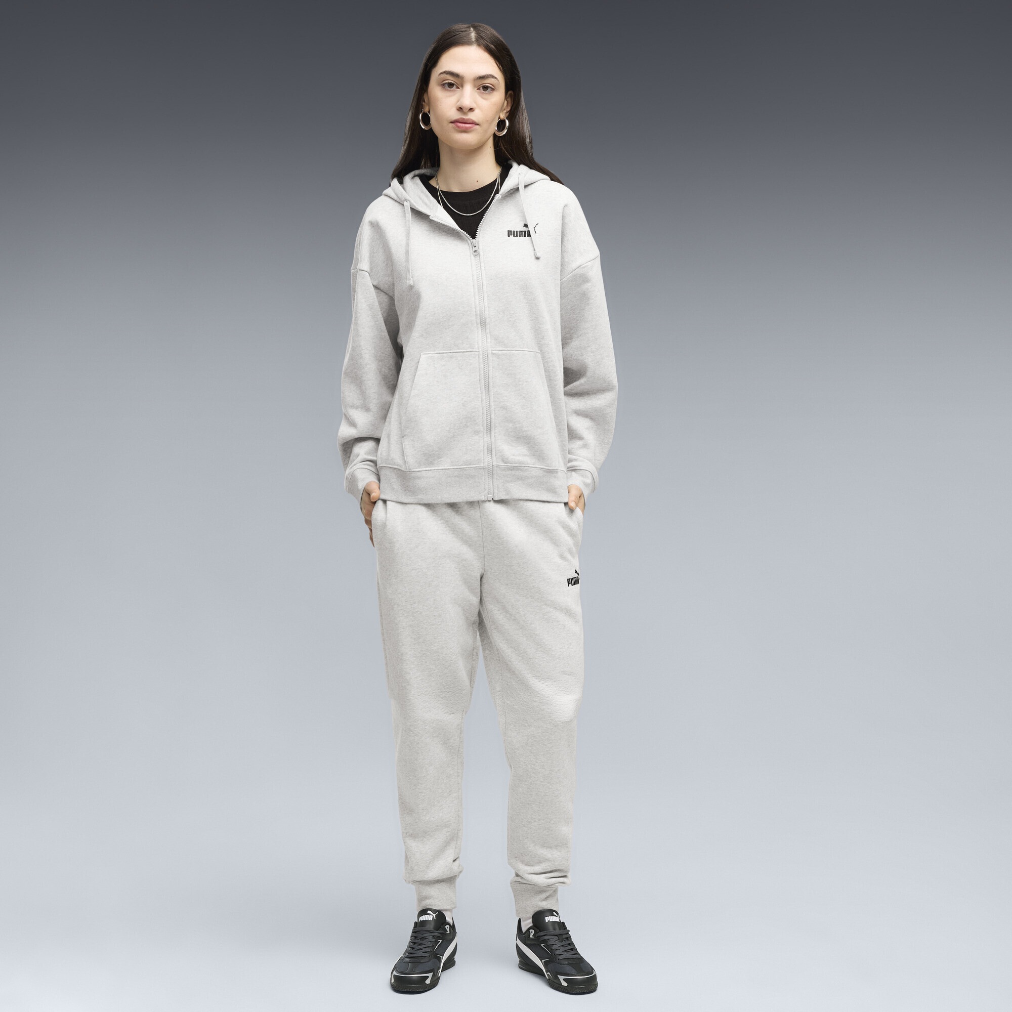 PUMA Sweatjacke »ESS Small No. 1 Logo Comfort Hoodie mit durchgehendem«
