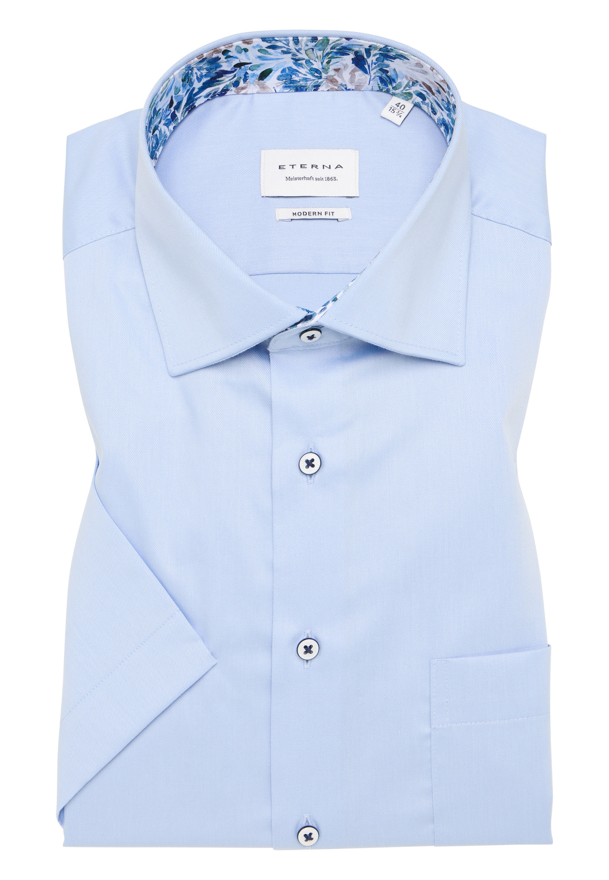 Eterna Kurzarmhemd »MODERN FIT«, NON IRON (bügelfrei)