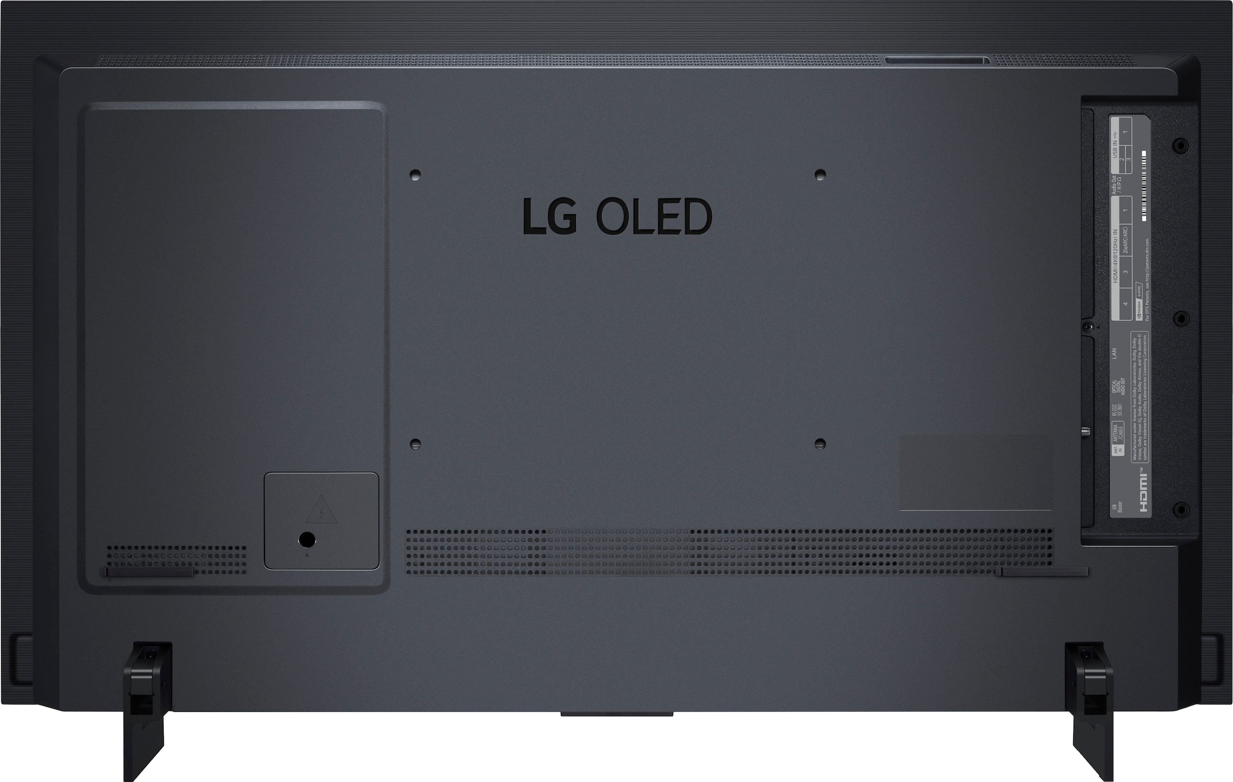 LG OLED-Fernseher, 106 cm/42 Zoll, 4K Ultra HD, Smart-TV, OLED evo, bis zu 120 Hz, α9 Gen6 4K AI-Prozessor, Twin Triple Tuner