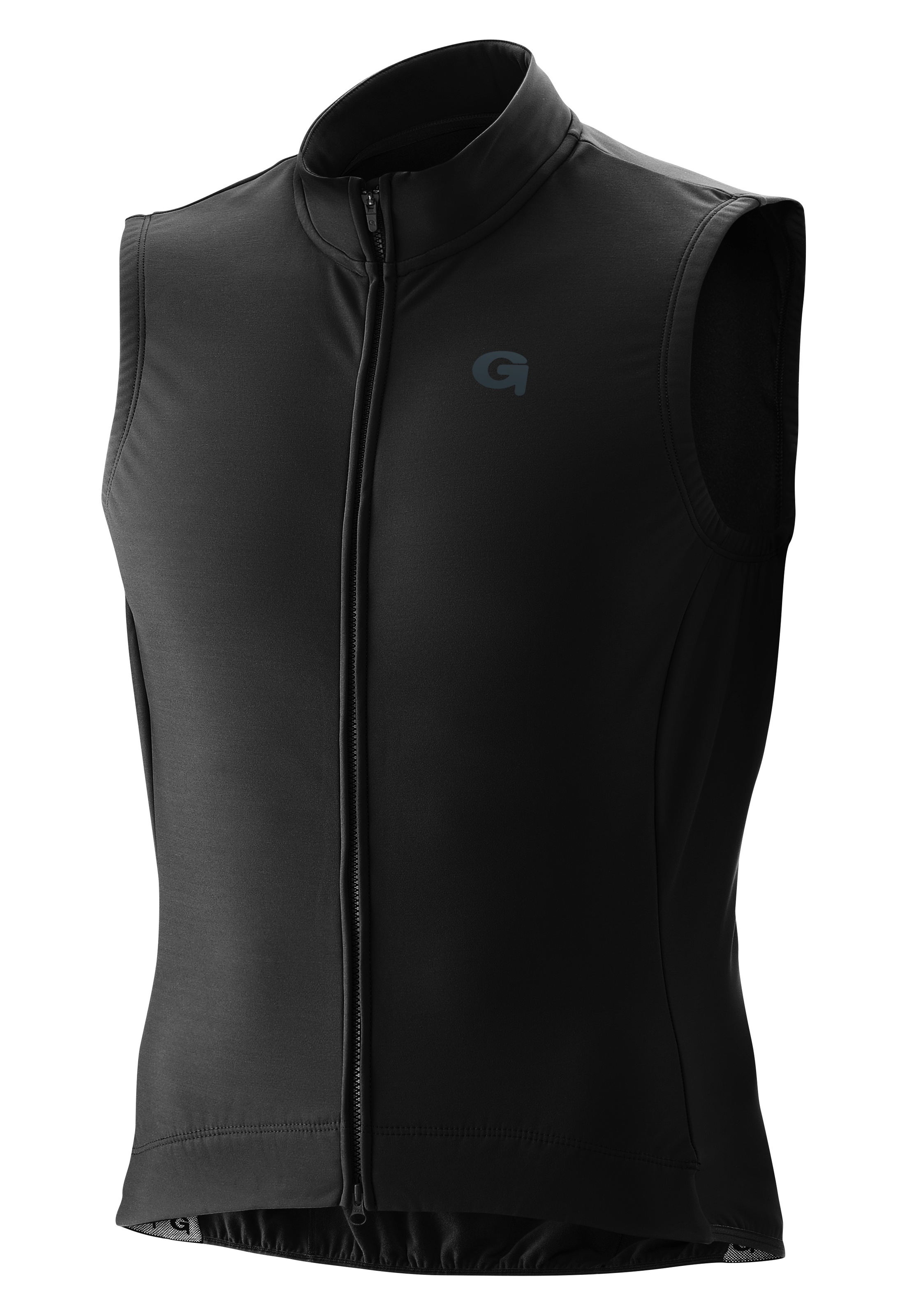 Gonso Funktionsweste »Road Vest Therm M«, Herren Weste mit Rückentasche, atmungsaktive Radweste, Tight Fit