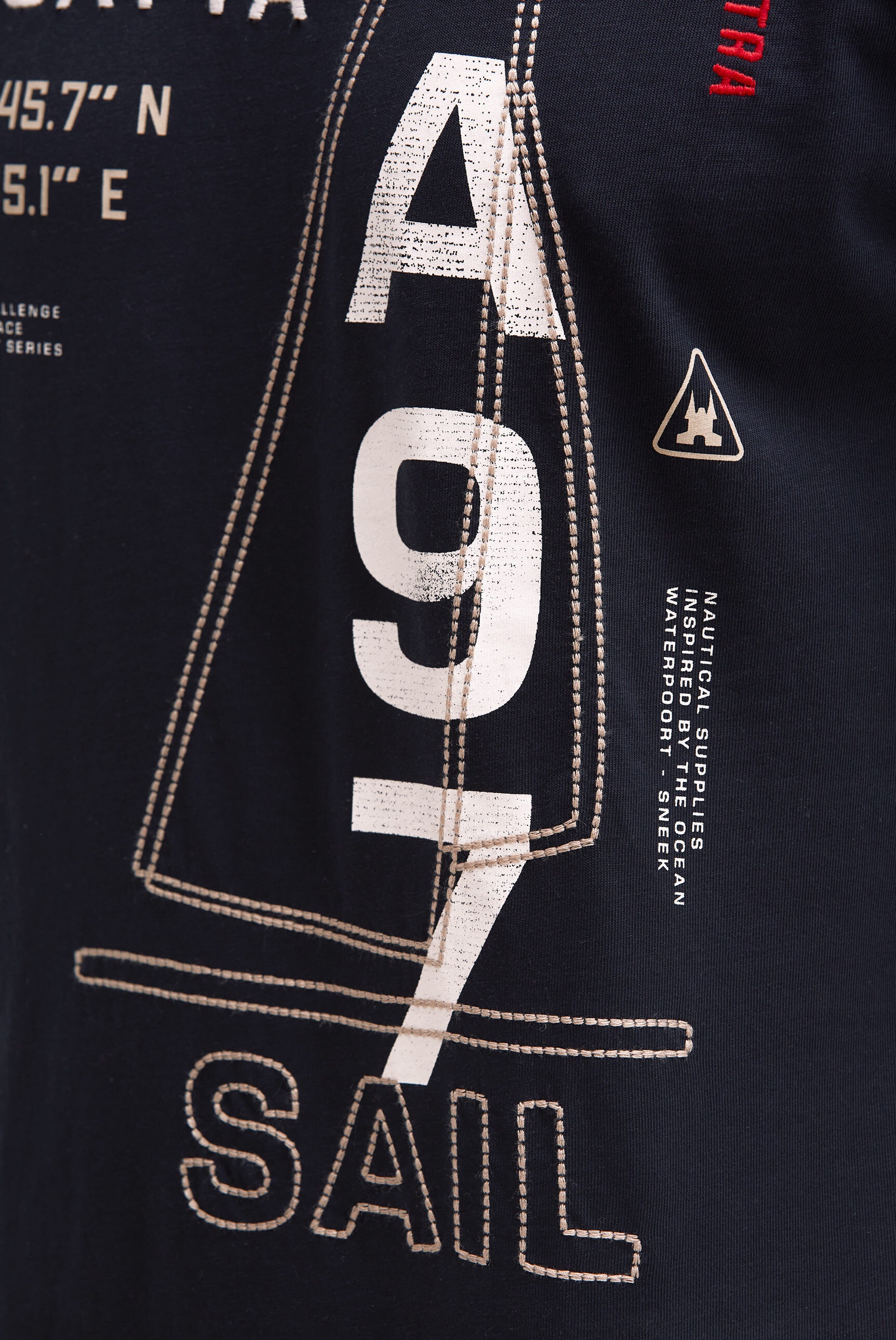 Gaastra Rundhalsshirt aus Baumwolle