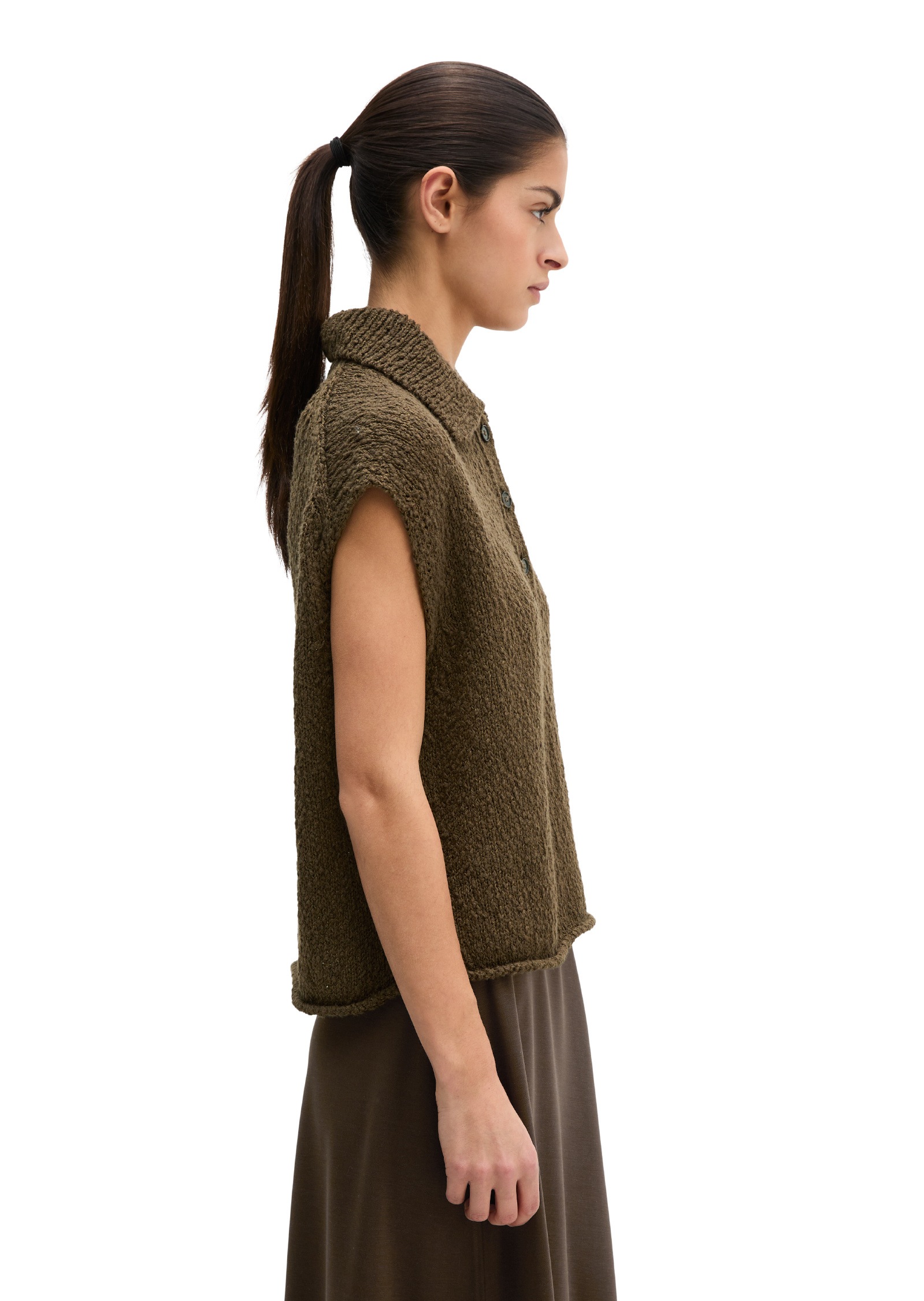 Marc OPolo Strickpullover "aus Organic-Cotton-Mix-Slub" günstig online kaufen