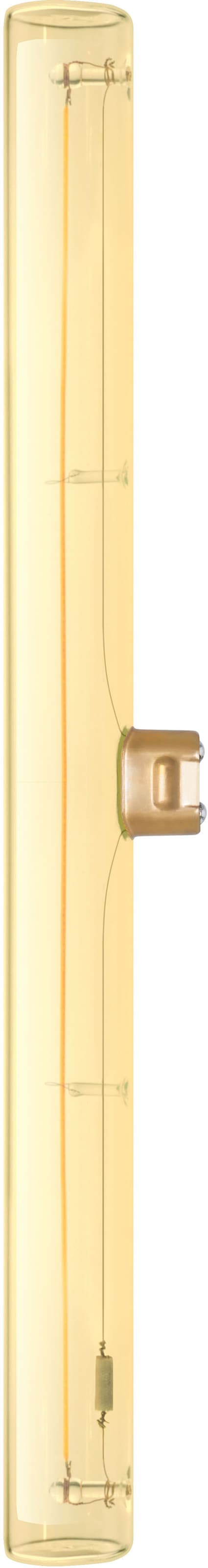 SEGULA LED-Leuchtmittel »LED Linienlampe S14d 300mm gold«, S14d, Warmweiß, dimmbar, Linienlampe S14d, 300mm gold