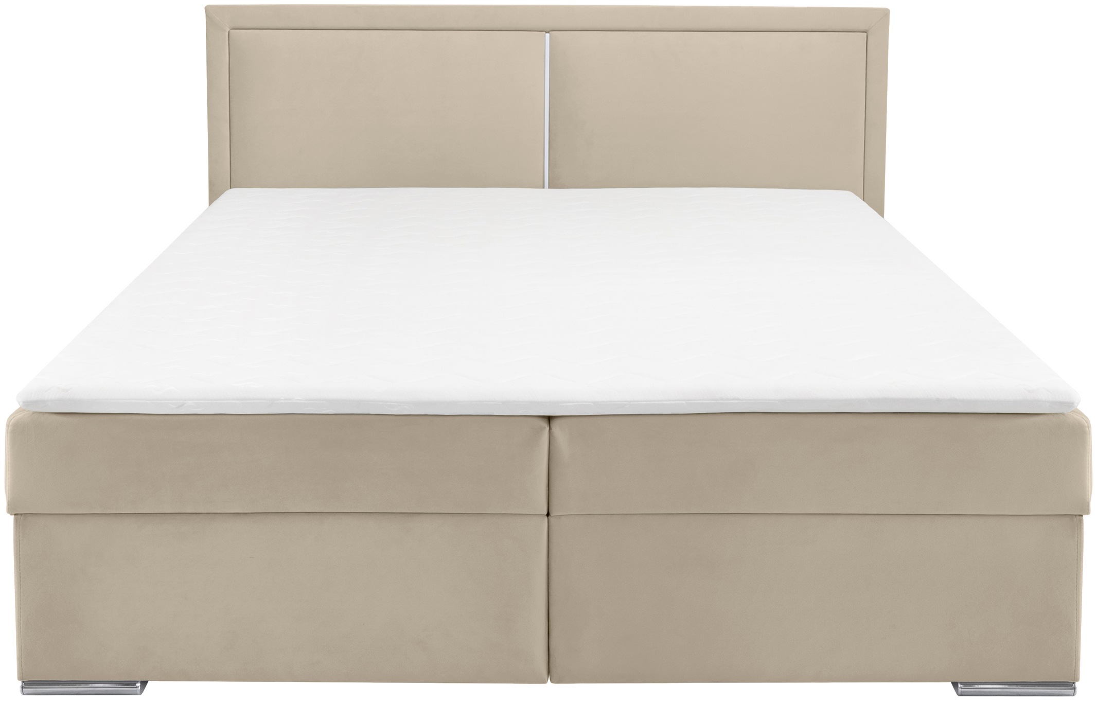 COLLECTION AB Boxbett »Athena«, Inkl. LED-Beleuchtung, Topper und Stauraum