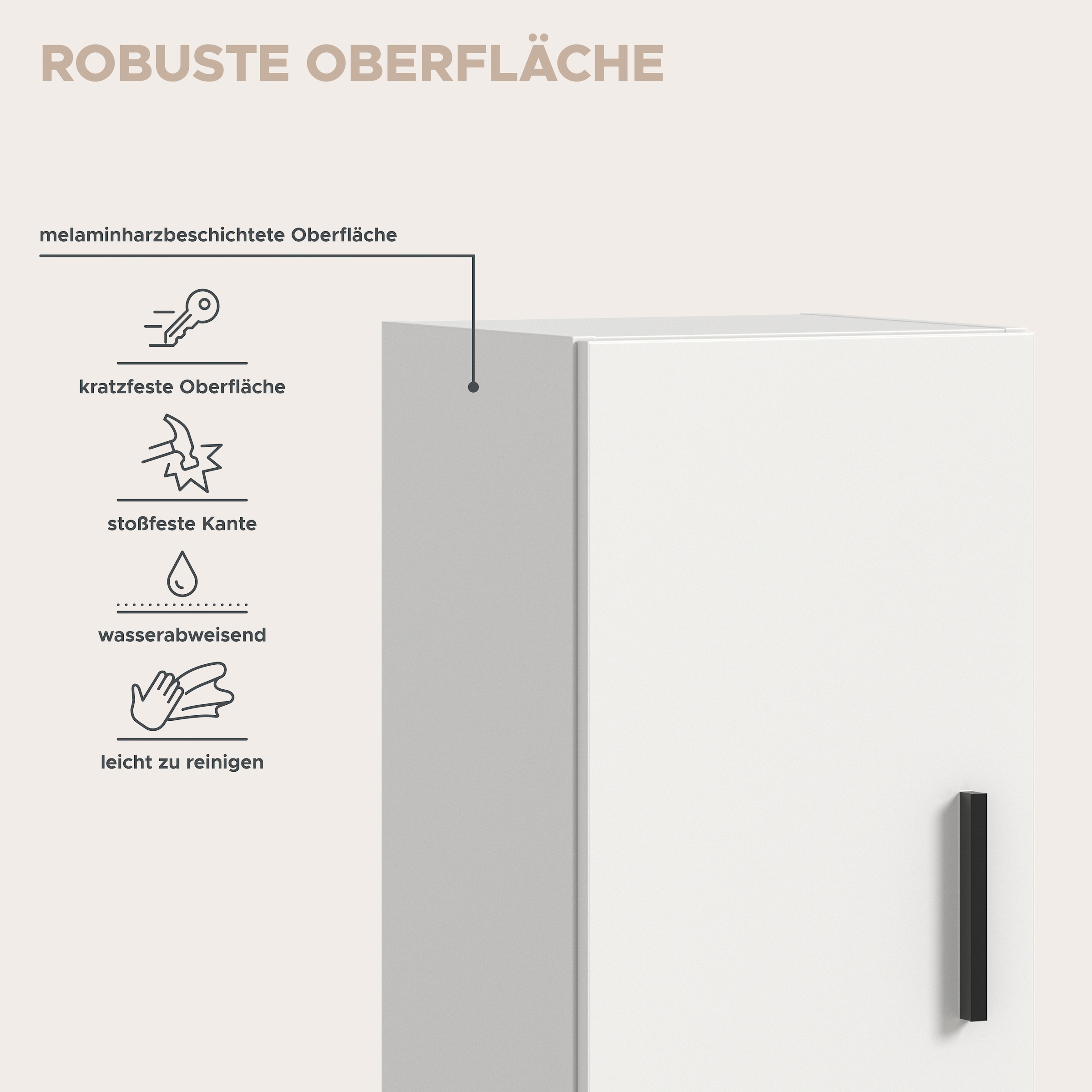 Home affaire Wohnwand »ENESTE, 12-teilig, in verschiedenen Farben, individuell kombinierbar« verschiedenste Kombinationmöglichkeiten, stehend oder hängend, 4 Stk. tlg.