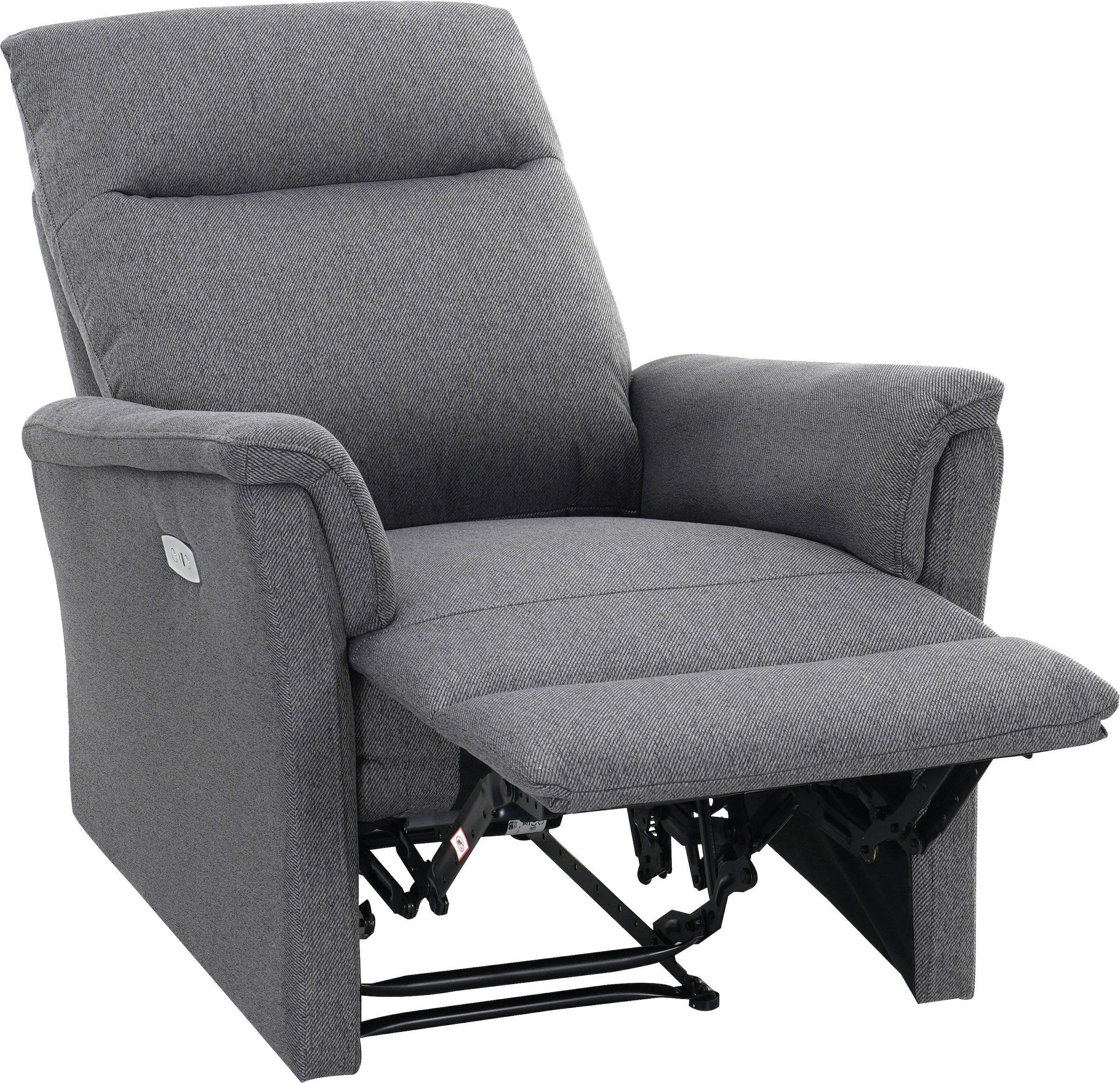 Home affaire Relaxsessel »FINNARA, Relaxsessel, TV-Sessel, elelektrische Relaxfunktion, USB A/C« Liegefunktion 105°-135°, Federkern,